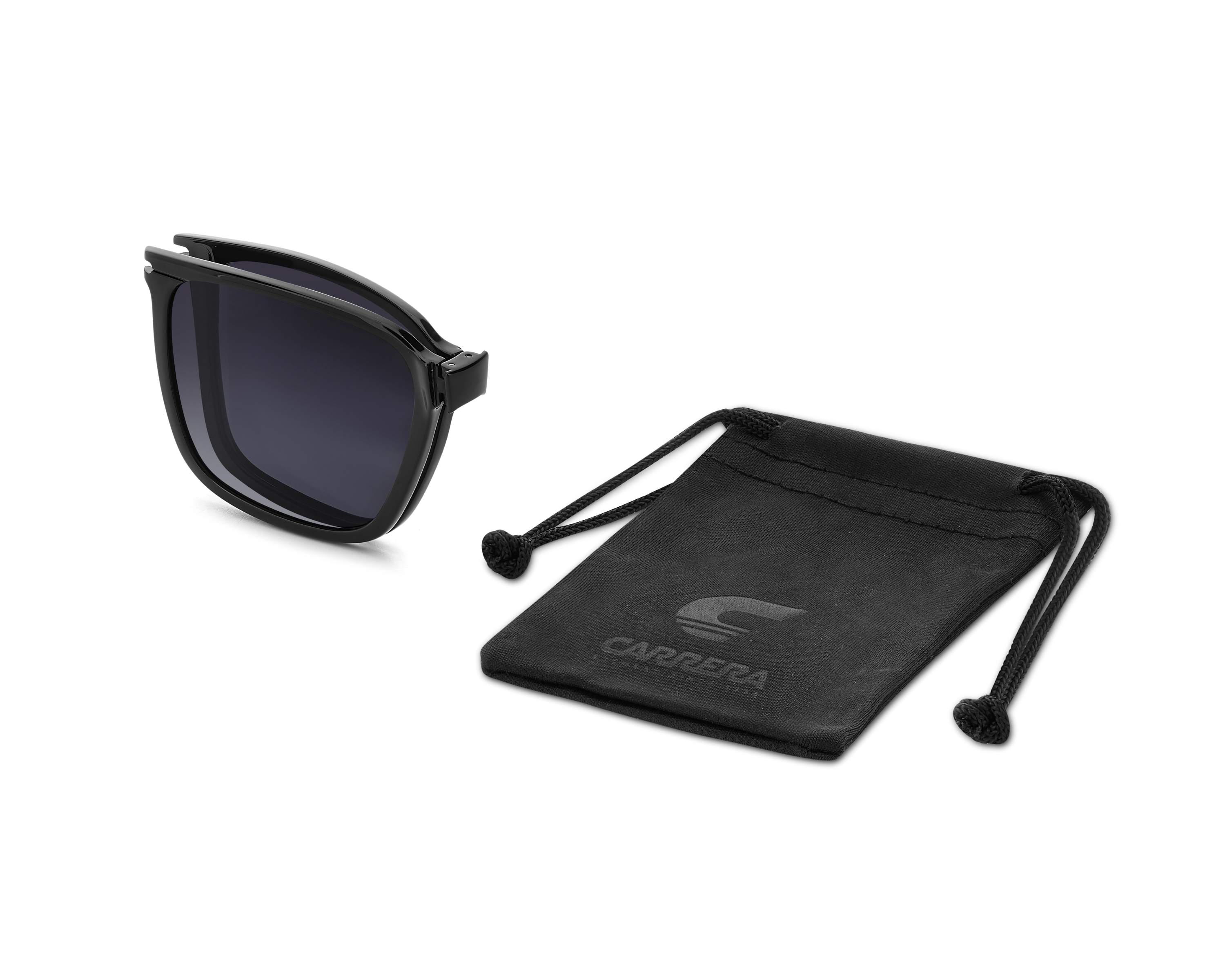 Carrera CA-357-C 2M2 54-17 schwarz gold 360 degree view 5