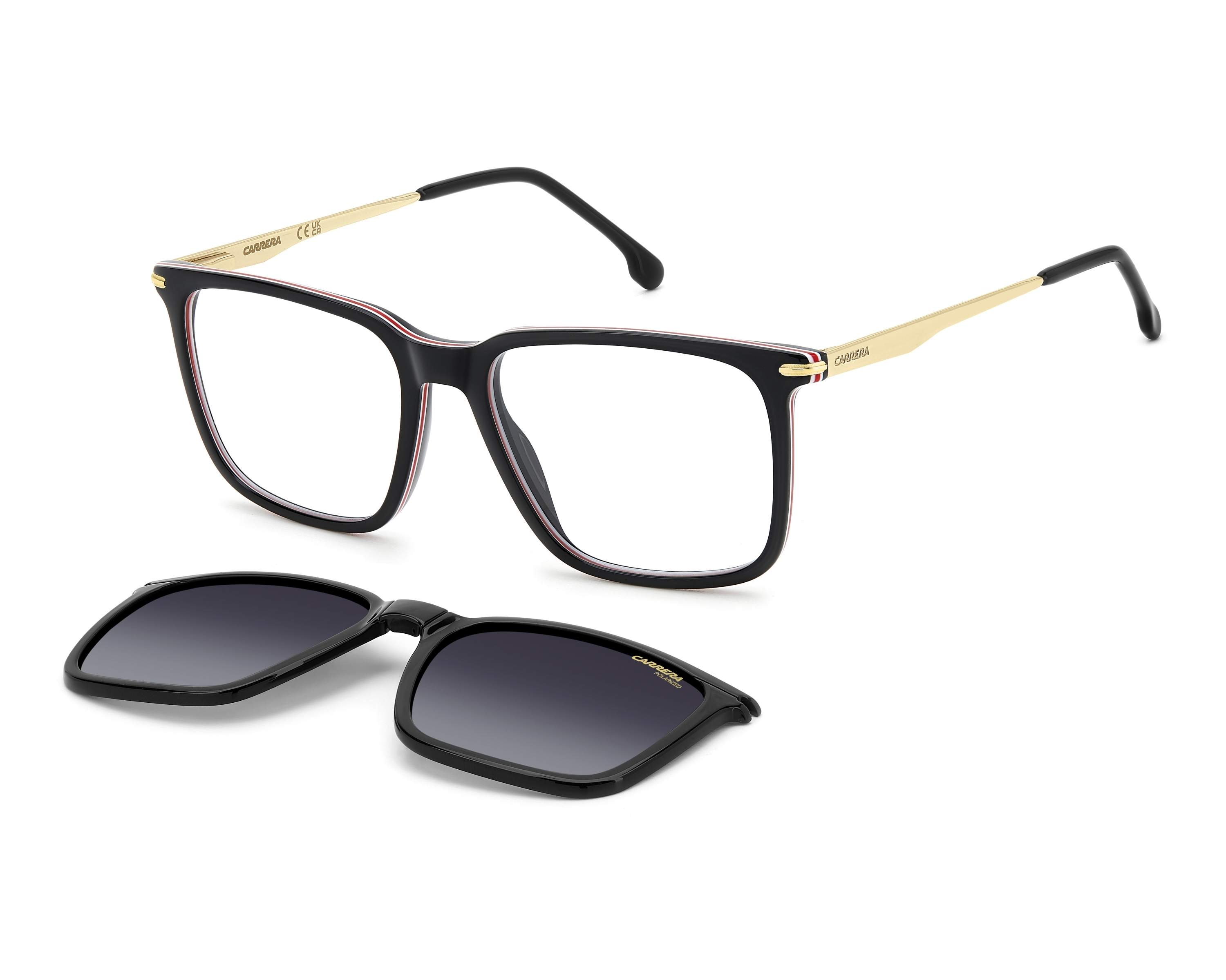 Carrera CA-357-C 2M2 54-17 schwarz gold 360 degree view 7