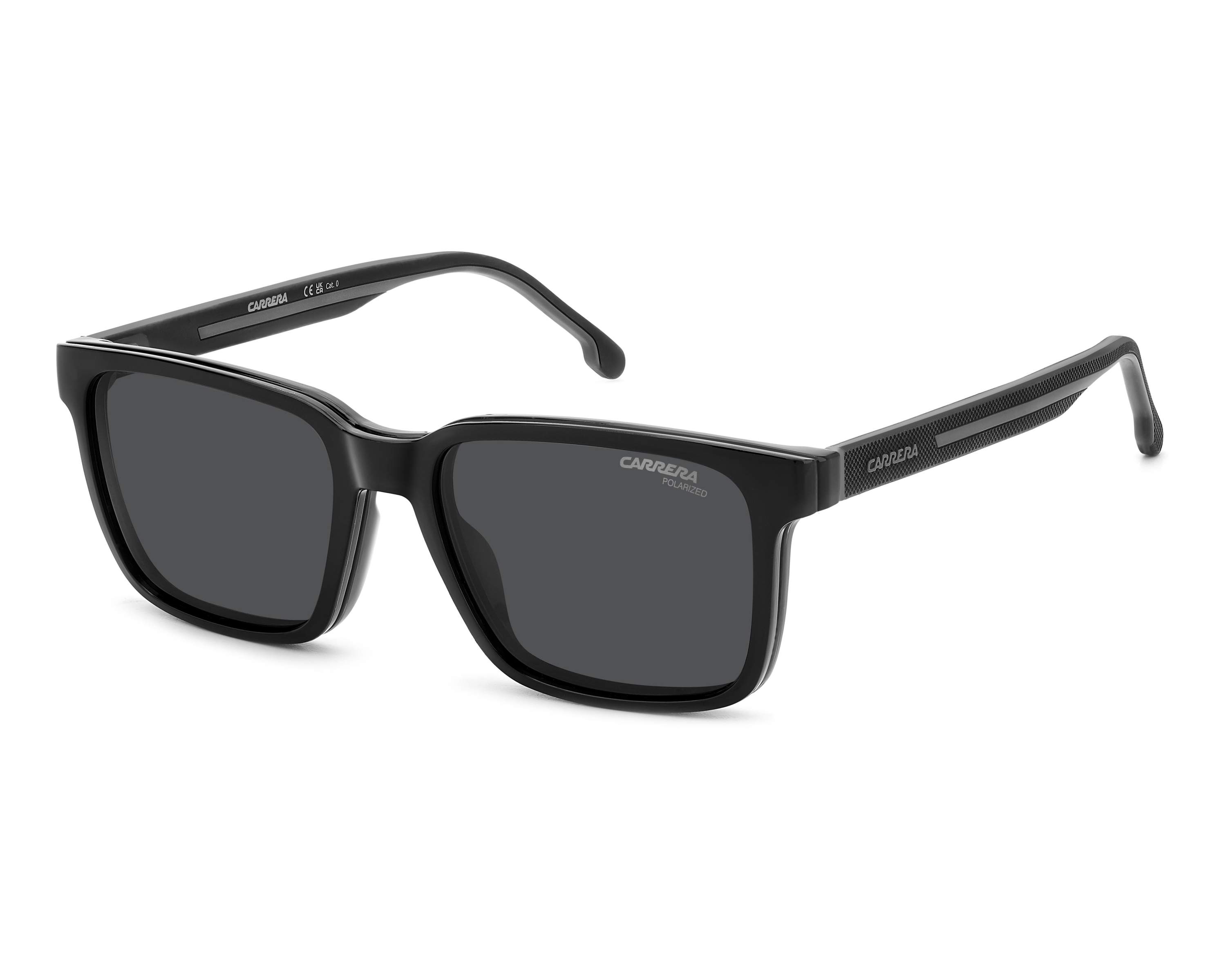 Carrera CA-8069-CS 08A/M9 53-17 Black Grey 360 degree view 4