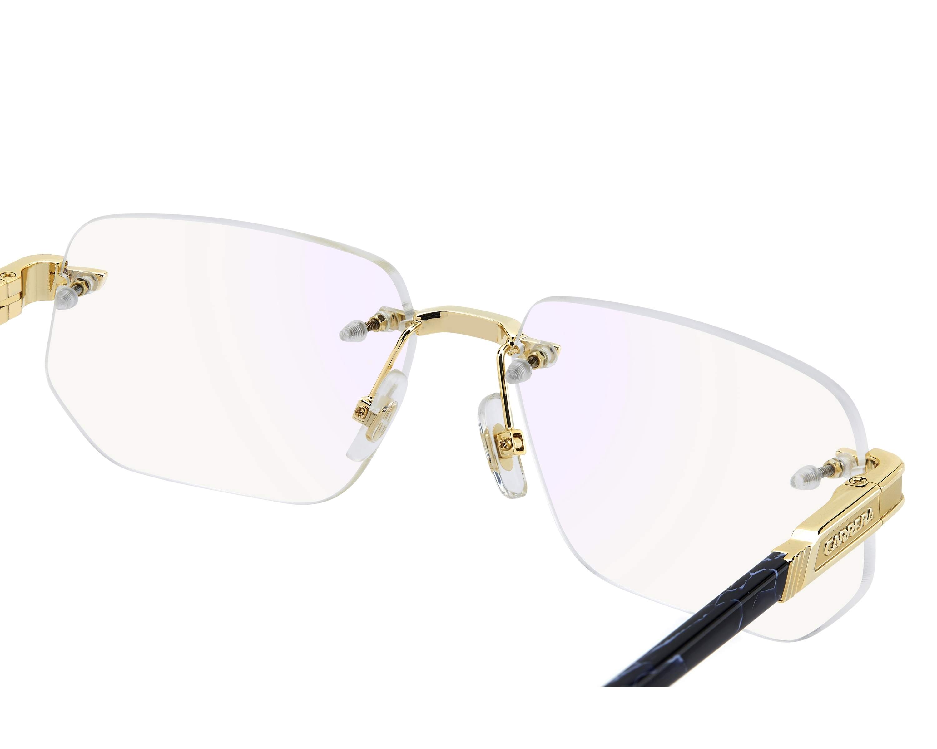 Carrera CARRERA-1142 LKS 57-15 Gold Blue 360 degree view 3