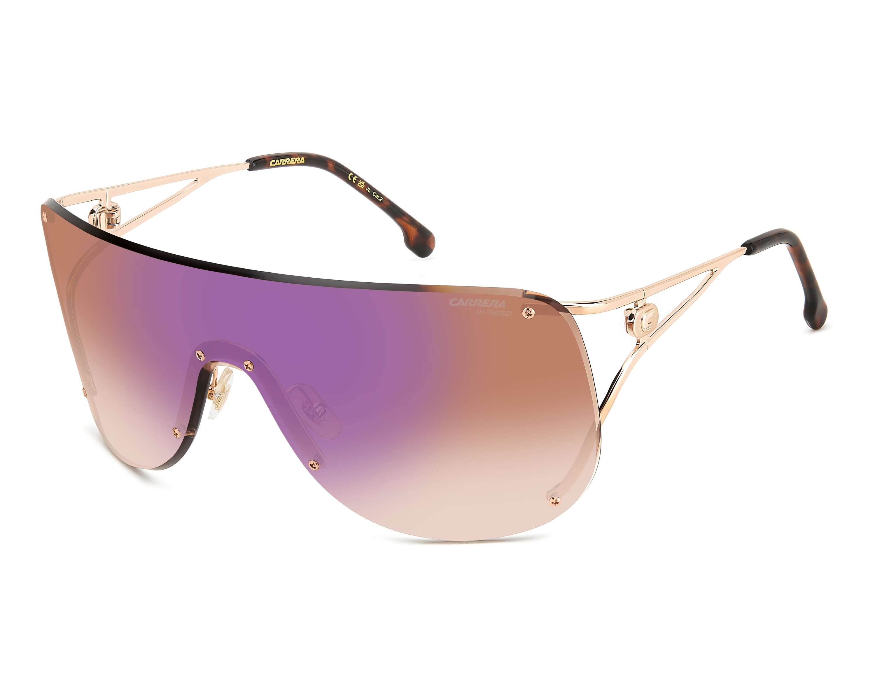 Carrera 3006/S DDBA8 GOLD COPP Mask Women\'s Sunglasses Carrera CARRERA-3006-S DDB/A8: Buy Online | Visionet main image 3