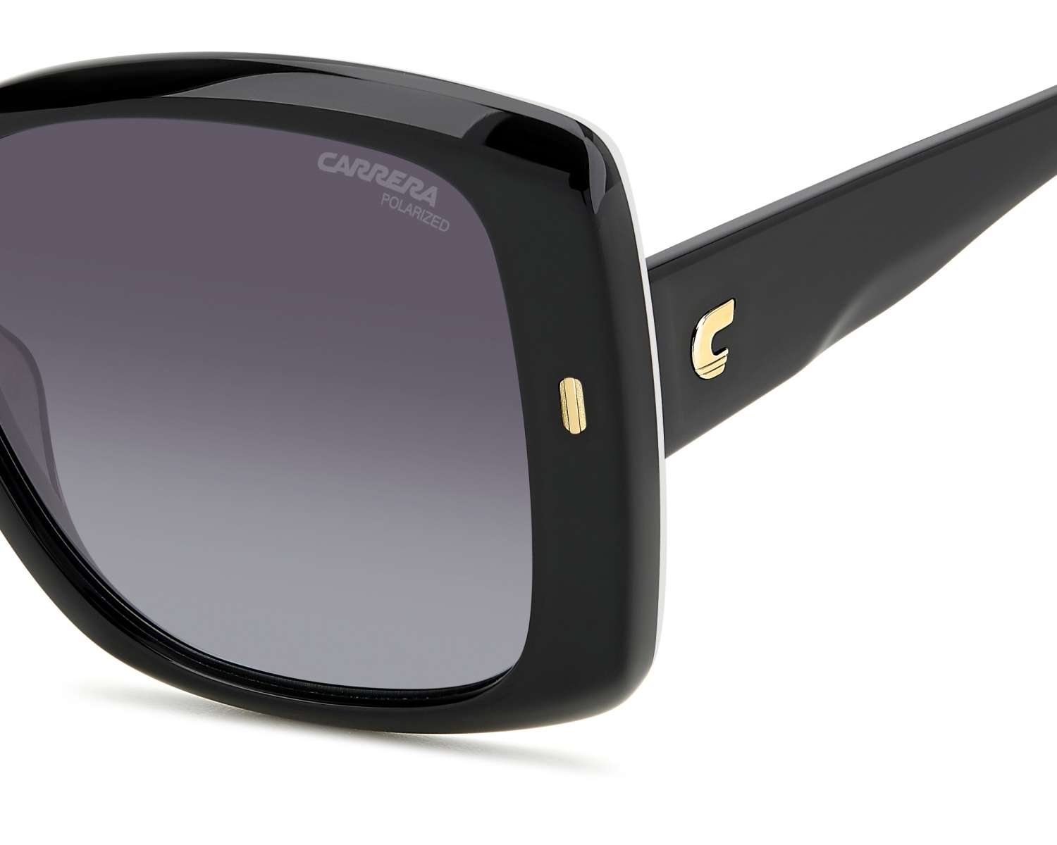 Carrera CARRERA-3030-S 80S/WJ 56-18 Black White 360 degree view 6