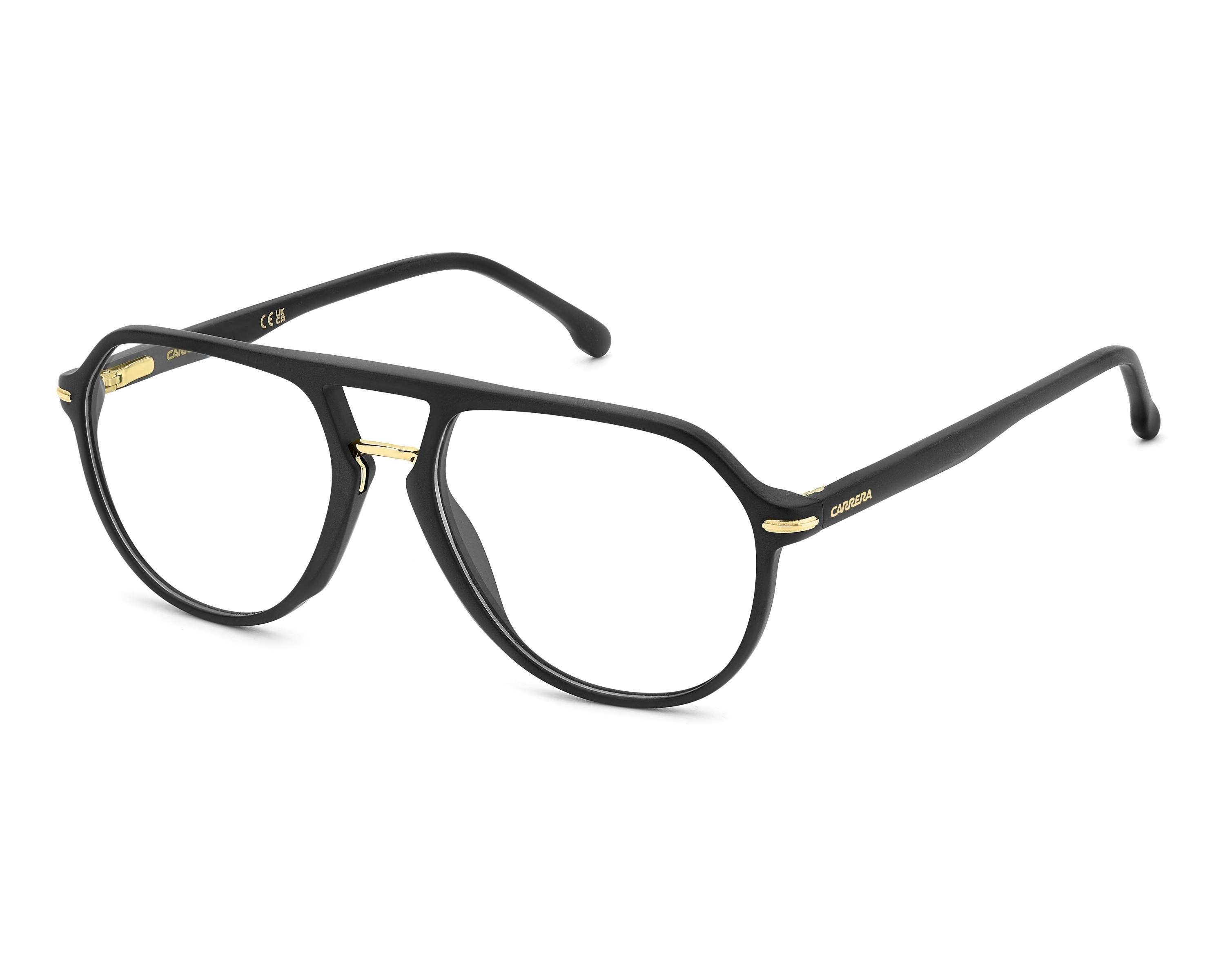 Carrera CARRERA-345 I46 55-17 Black Gold 360 degree view 3