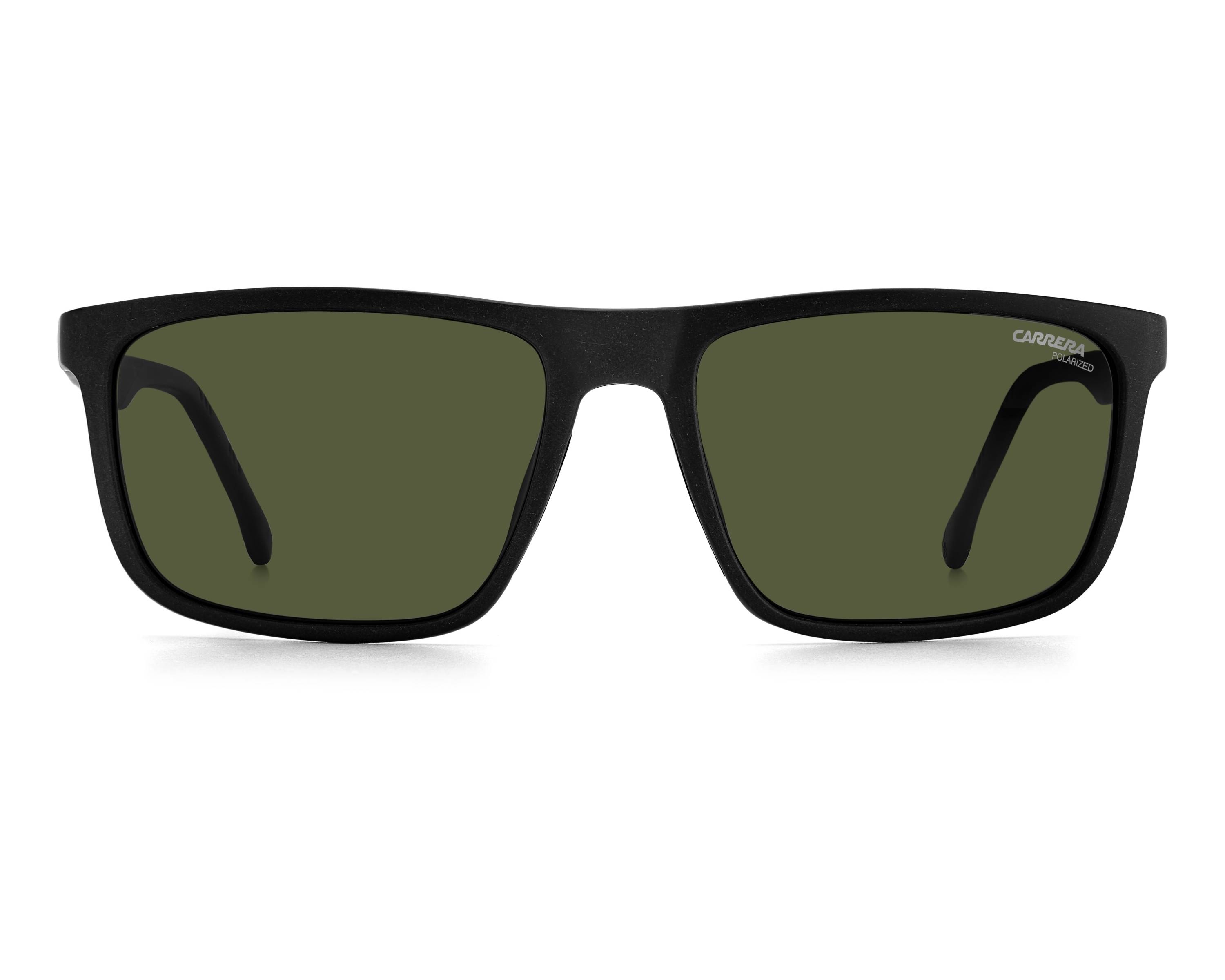 NWT Carrera CARRERA 8047/S-7ZJ UC Black Rectangle 58mm Sunglasses Carrera 8047/S Sunglasses Men Black Rectangle 58mm New 100  main image 2