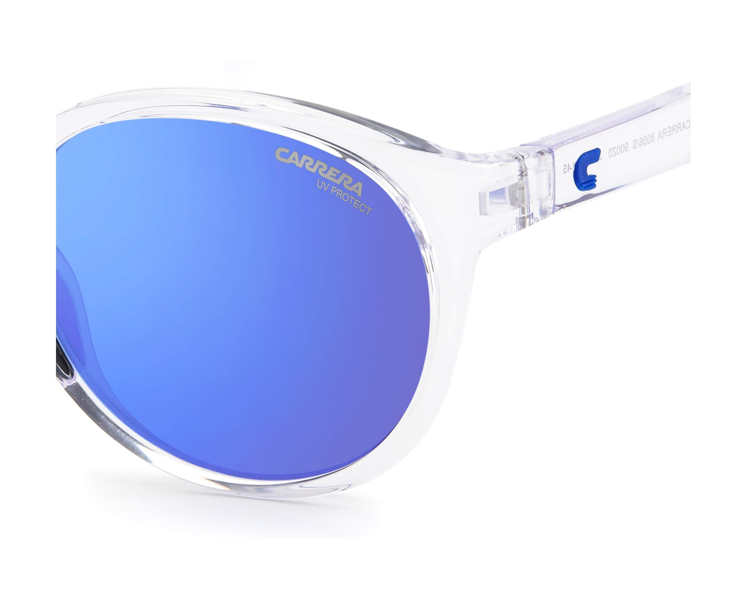 NWT Carrera CARRERA 8056/S-0900 Z0 Sunglasses Buy Carrera 8056/S Matte Black/Grey Polarised Sunglasses main image 3