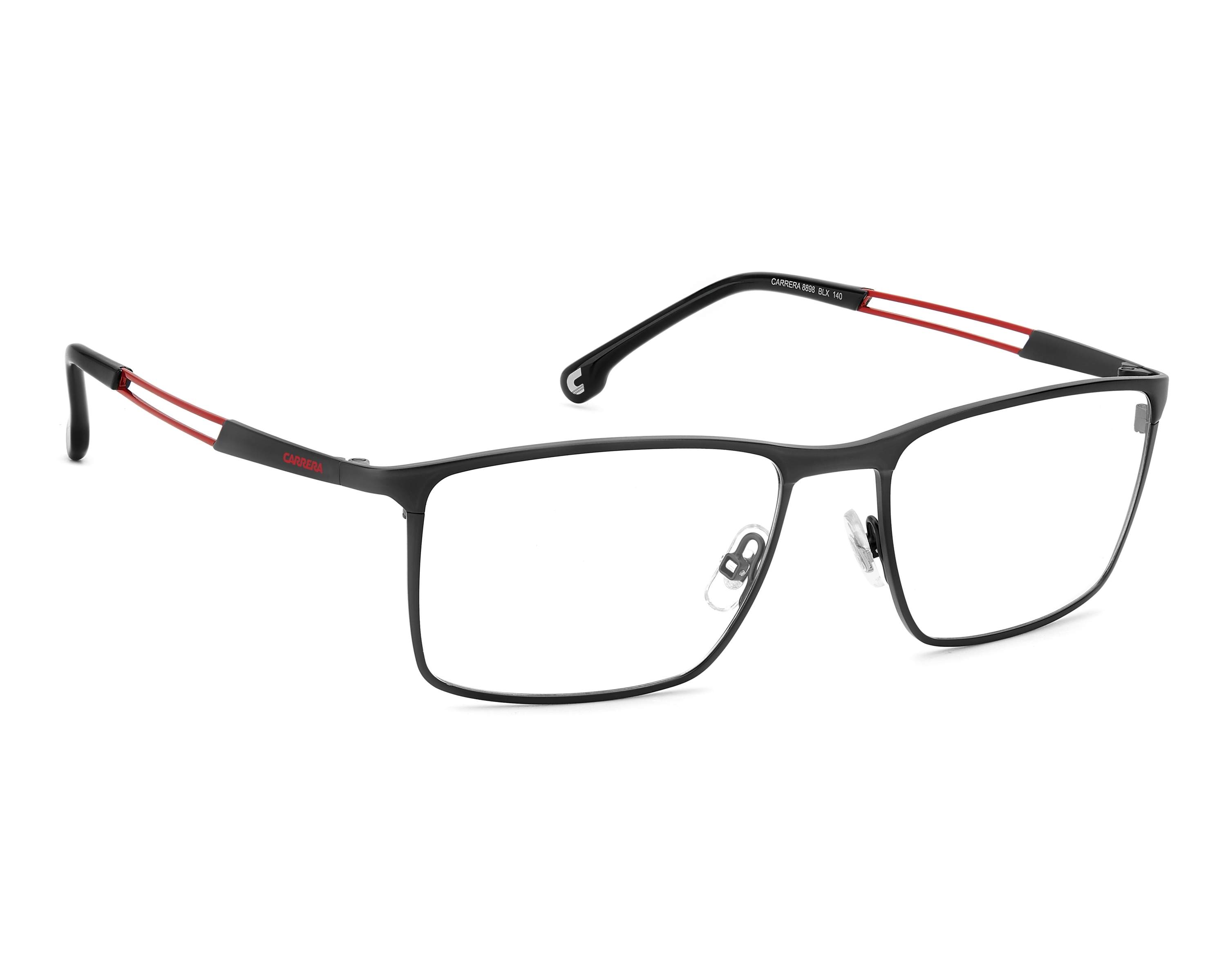 Carrera Woman’s sunglasses frames only - red black 68[]18 130 Carrera C SPORT 07/S 807 WJ Sunglasses Black - eye-oo.com main image 2