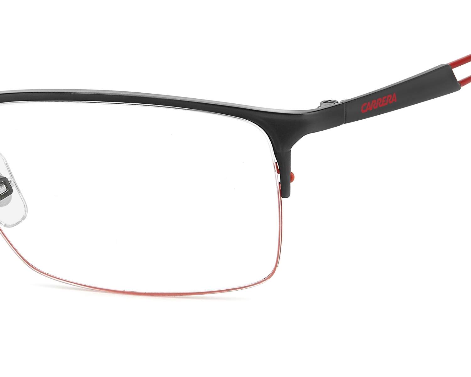 Carrera CARRERA-8899 BLX 55-19 Black Red 360 degree view 5