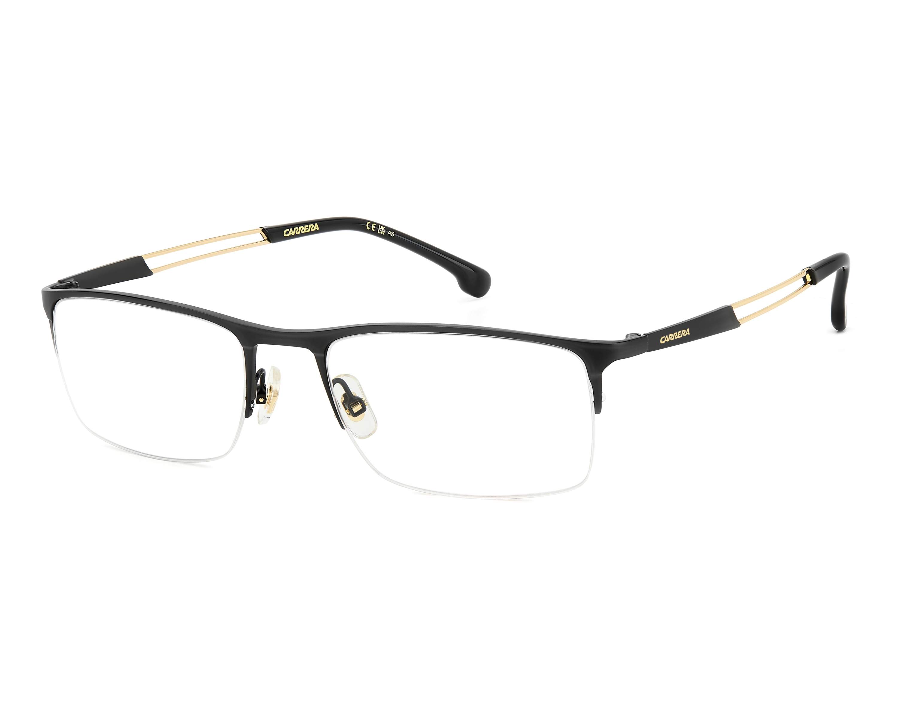 Carrera CARRERA-8899 I46 55-19 Black Gold 360 degree view 1