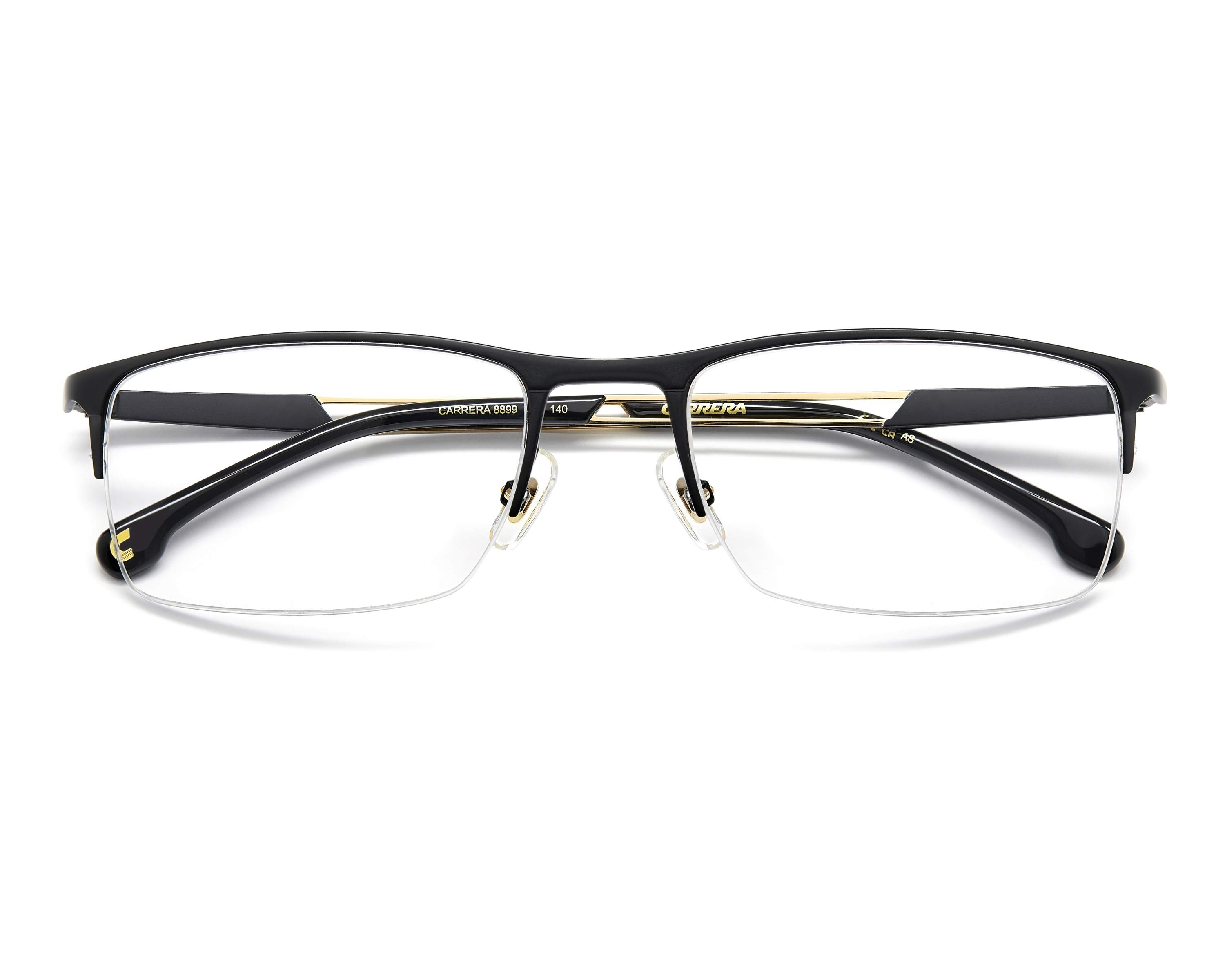 Carrera CARRERA-8899 I46 55-19 Black Gold 360 degree view 4
