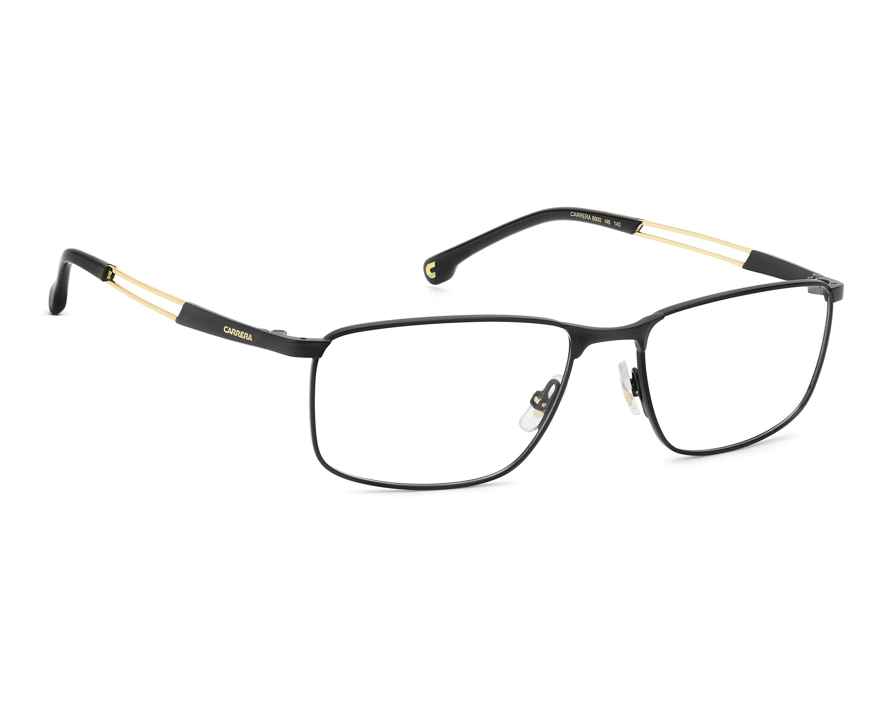 Carrera CARRERA-8900 I46 55-17 Black Gold 360 degree view 2