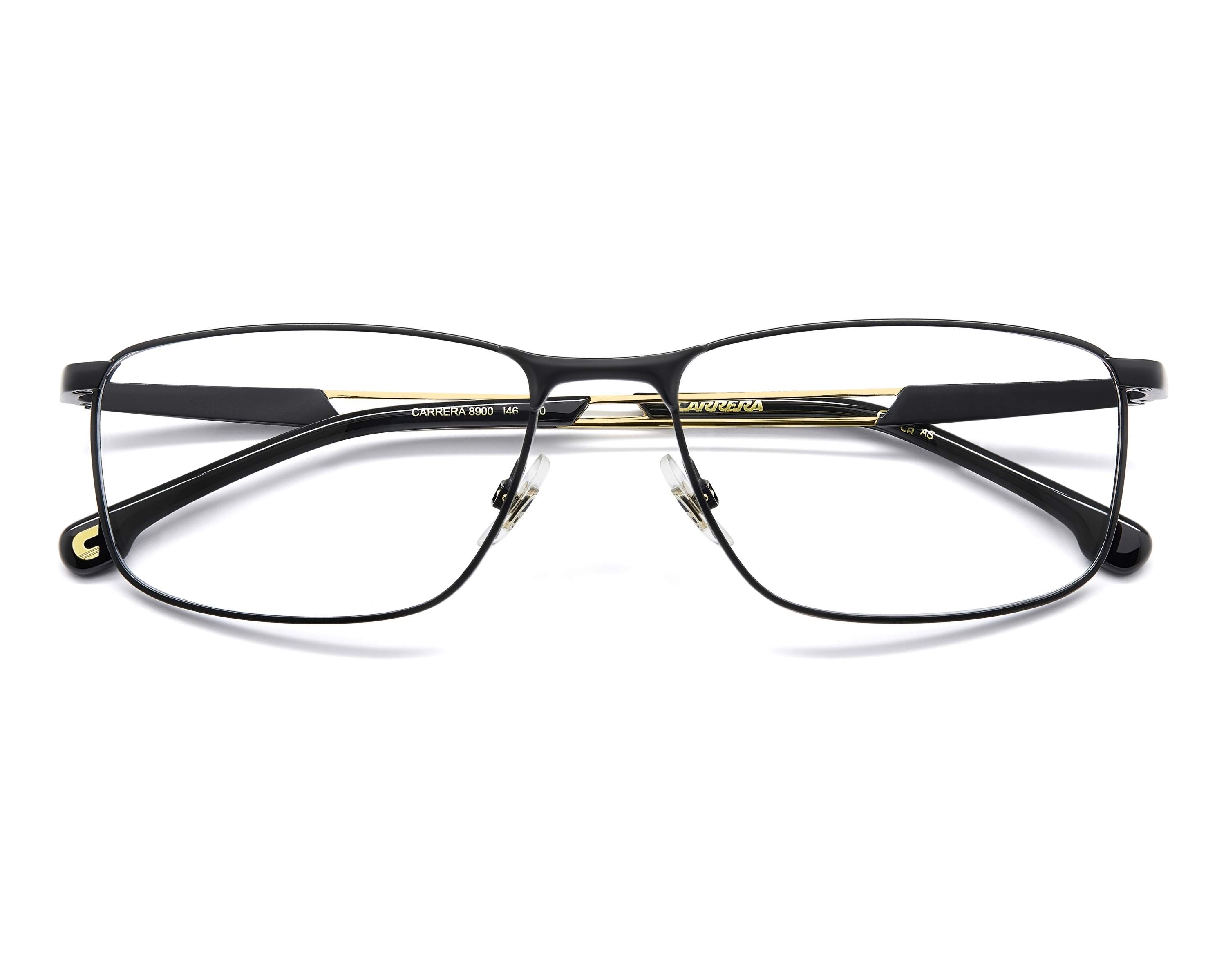 Carrera CARRERA-8900 I46 55-17 Black Gold 360 degree view 4