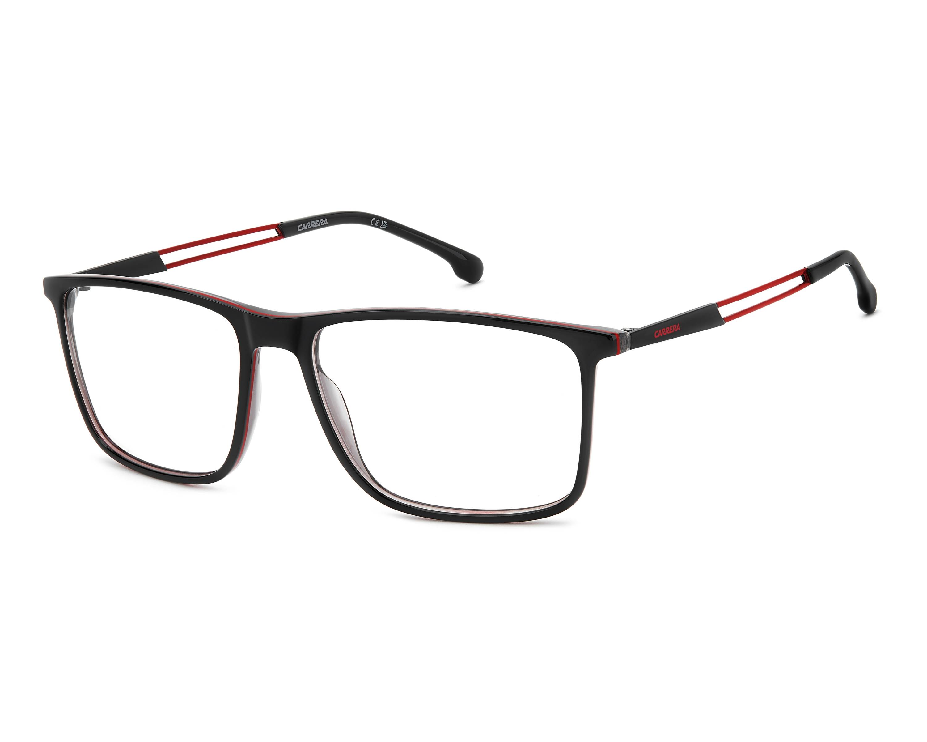 Carrera CARRERA-8924 OIT 56-15 Black Red 360 degree view 6