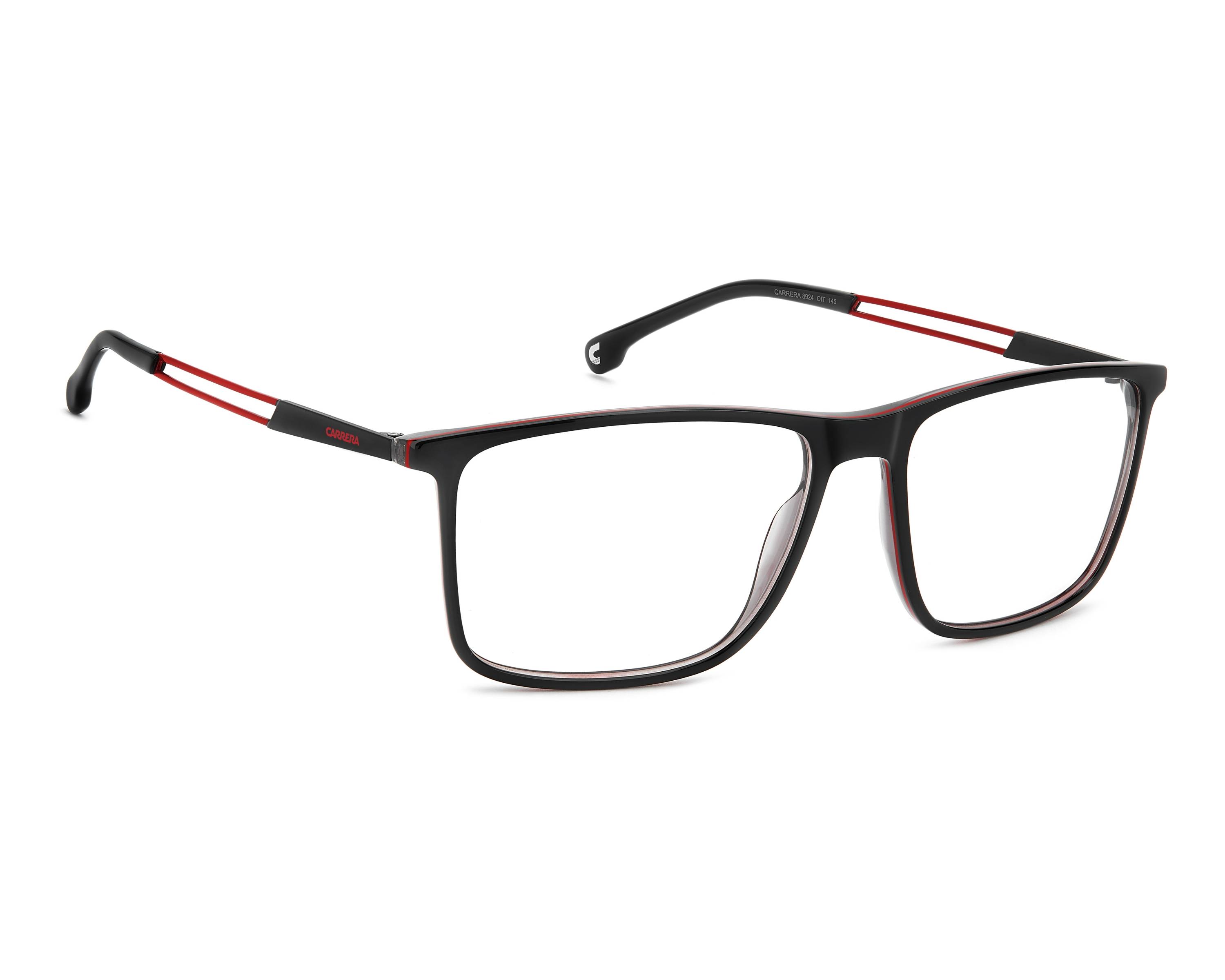 Carrera CARRERA-8924 OIT 56-15 Black Red 360 degree view 8