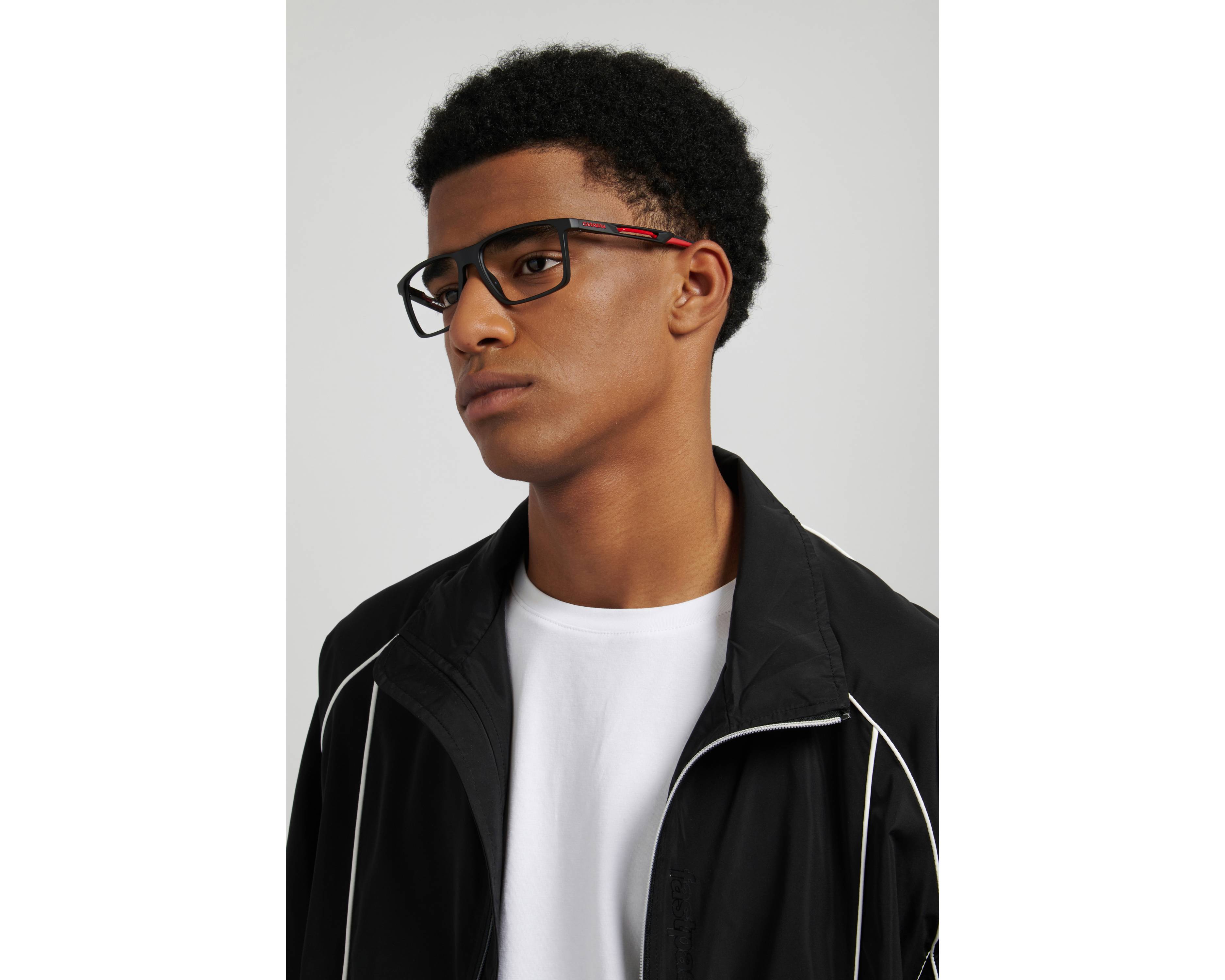 Carrera CARRERA-8931 BLX 55-16 Noir Rouge 360 degree view 8