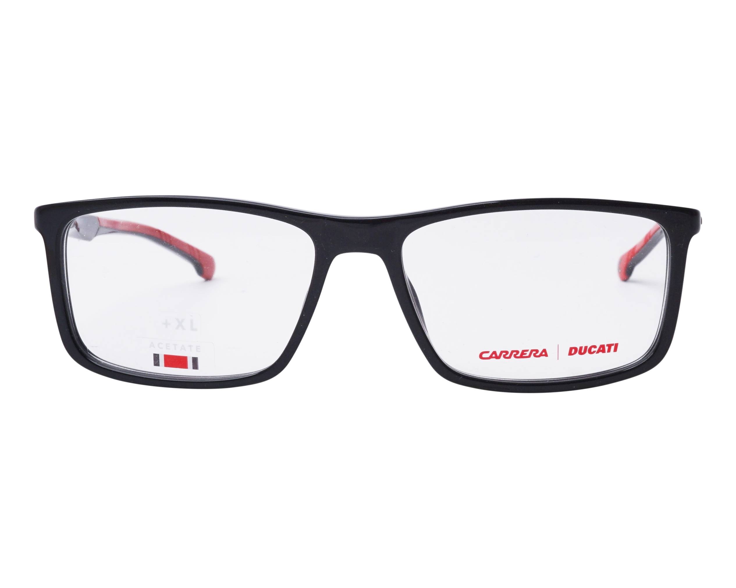 Carrera CARDUC-007 OIT - Black Red front view