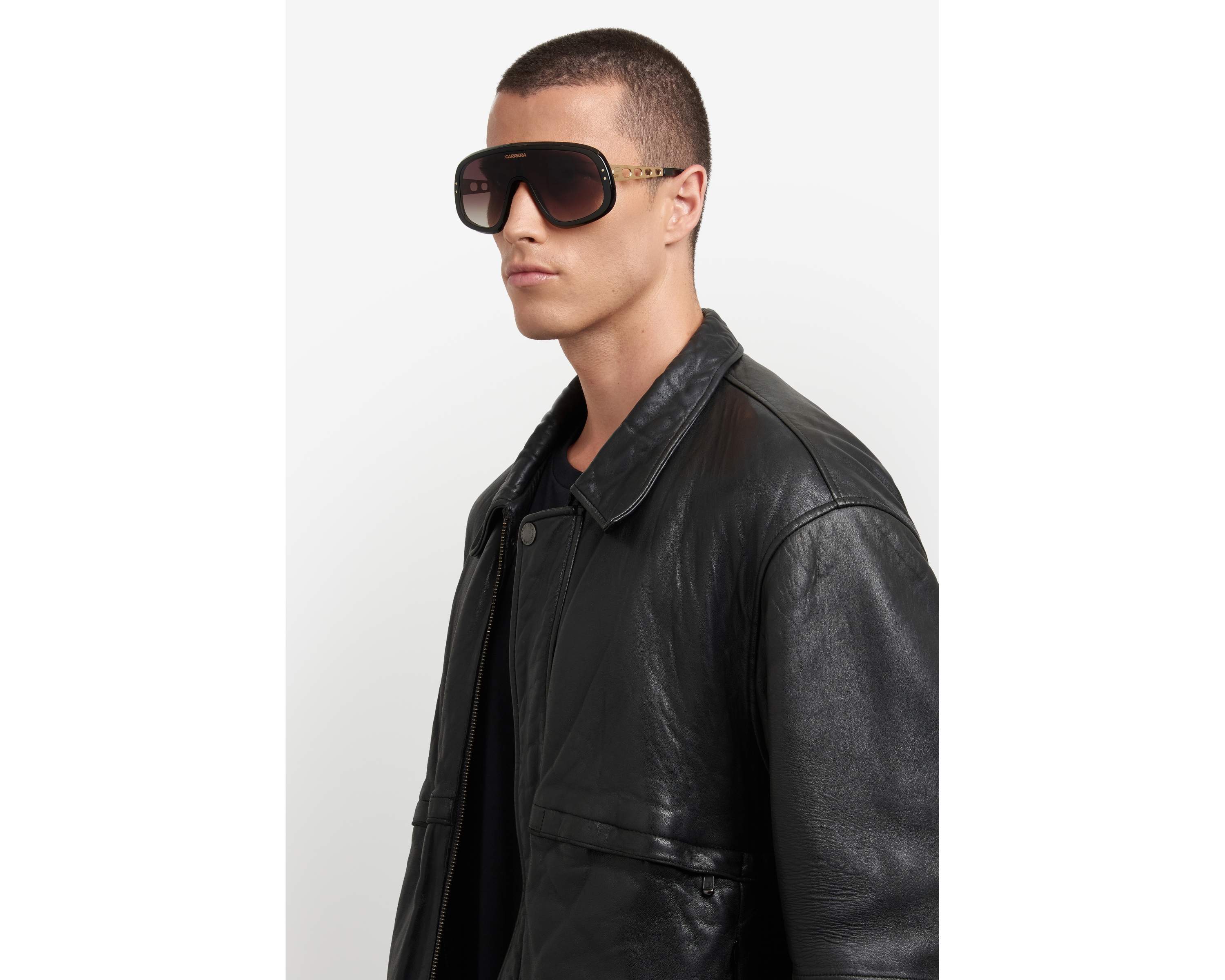 Carrera flaglab sunglasses Carrera FLAGLAB 13 Sunglasses White / Grey Shaded Unisex  main image 2