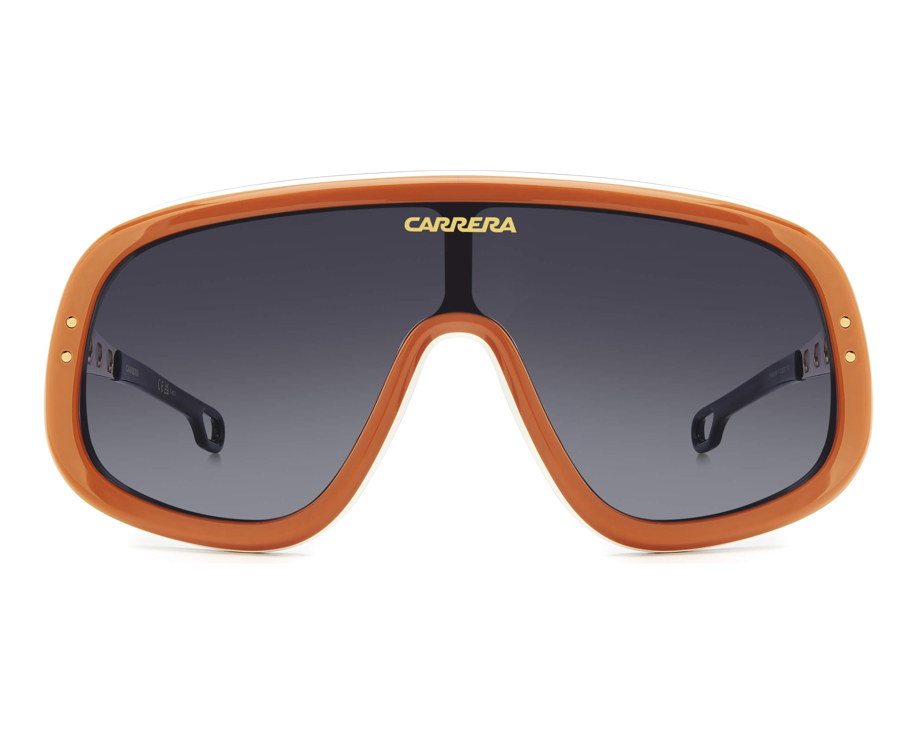 Carrera Women Sunglasses Orange Grey Shield FLAGLAB 17 0C3E 9O NEW AUTHENTIC Carrera FLAGLAB-17 C3E/9O: Buy Online | Visionet main image 2