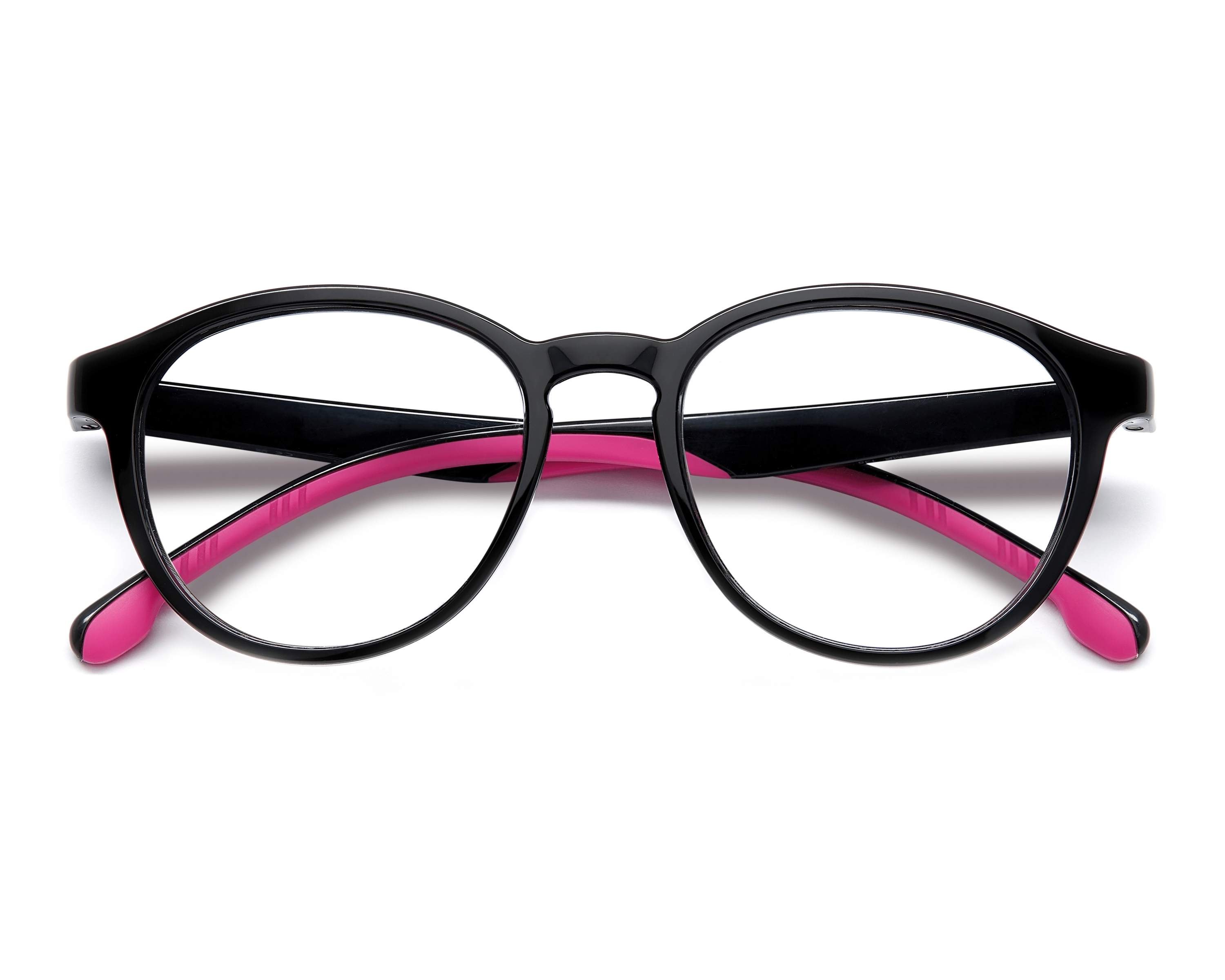 NEW UNISEX Carrera Black Frame Glasses with Vibrant Pink Lenses, Case included Carrera Glasses Junior CARRERA-2052T 3MR main image 3