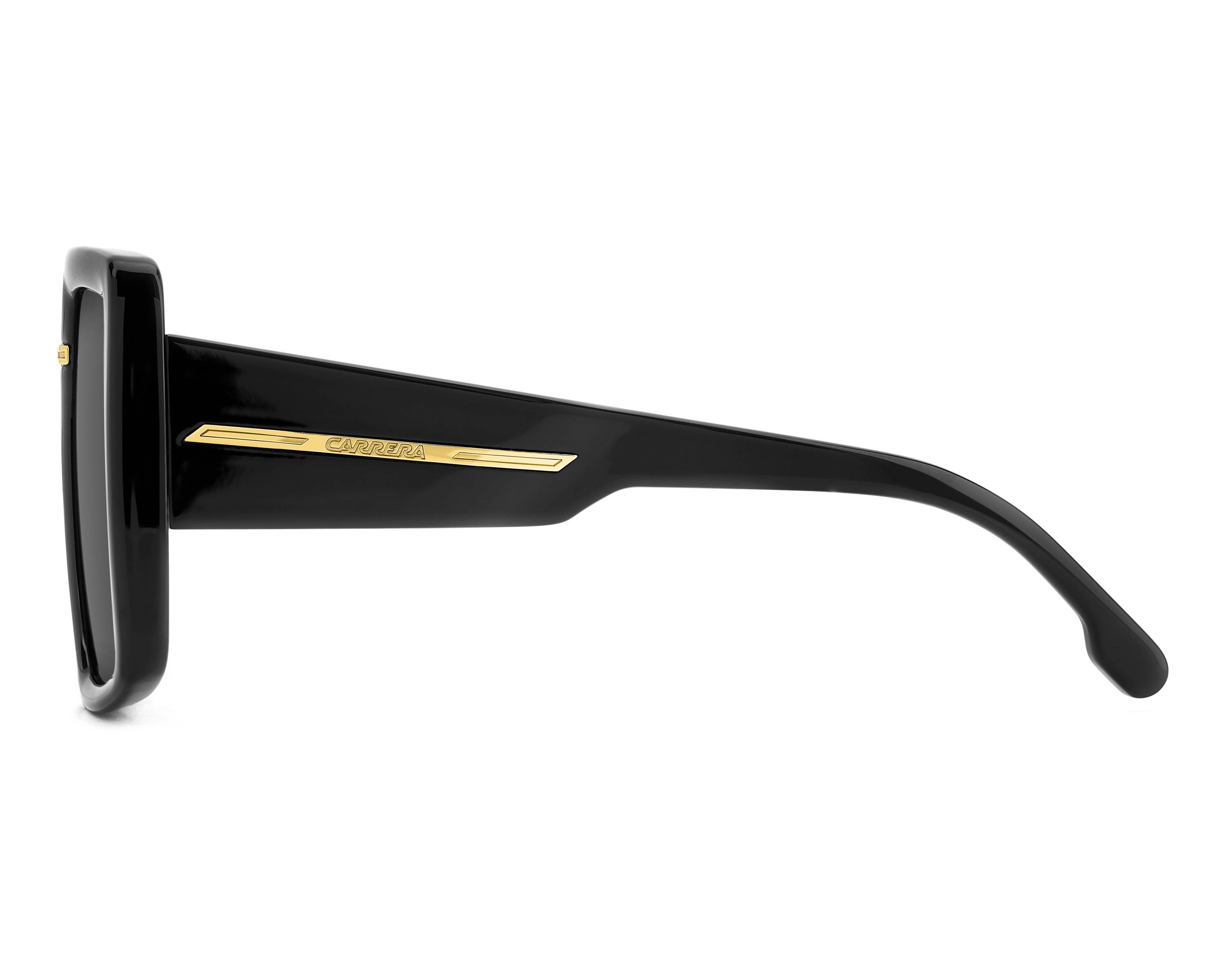 Carrera Glossy Black Sunglasses Carrera 8055/S 807 Sunglasses Black - eye-oo.com main image 2