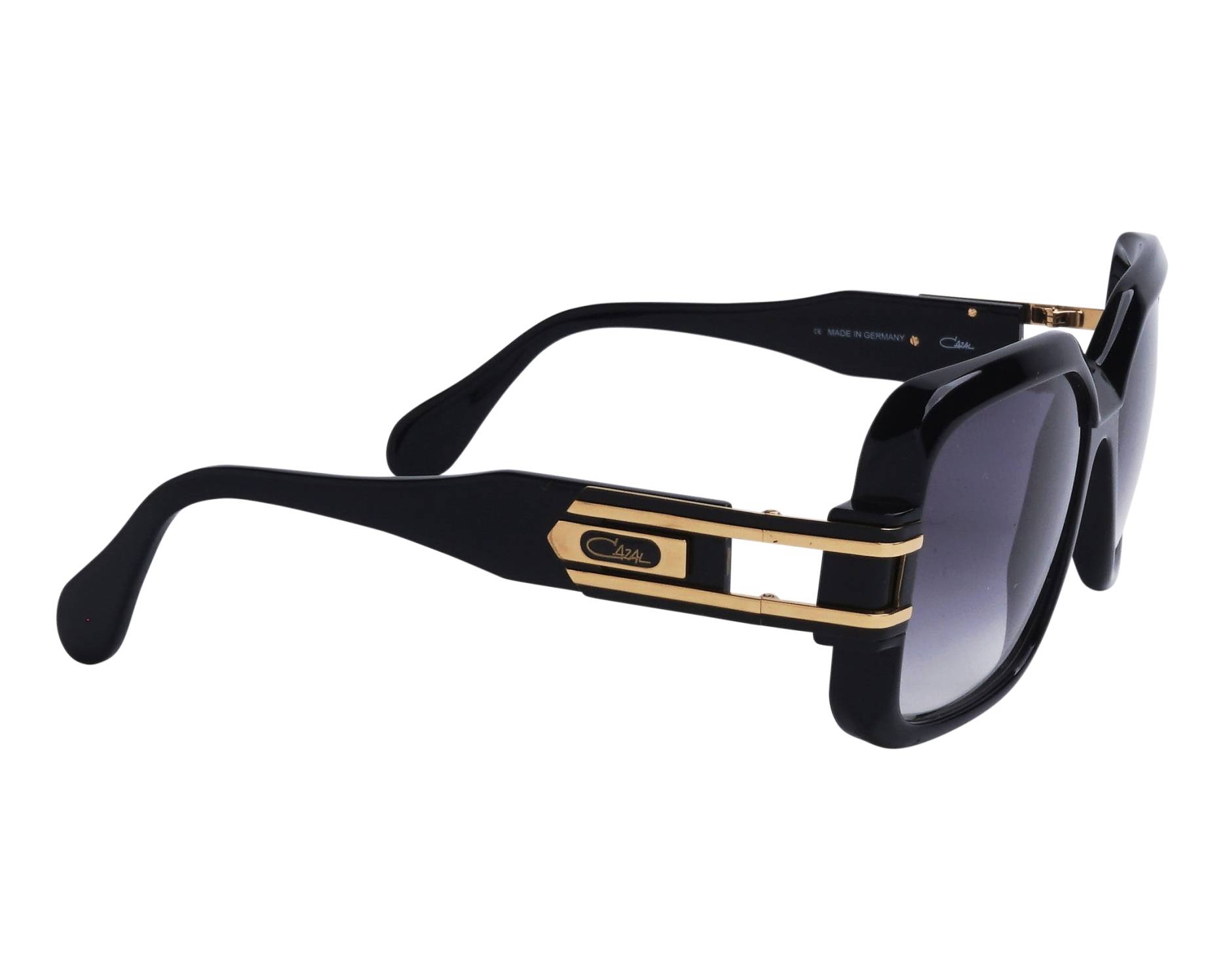 Cazal 0623-3 001 57-16 schwarz gold side view