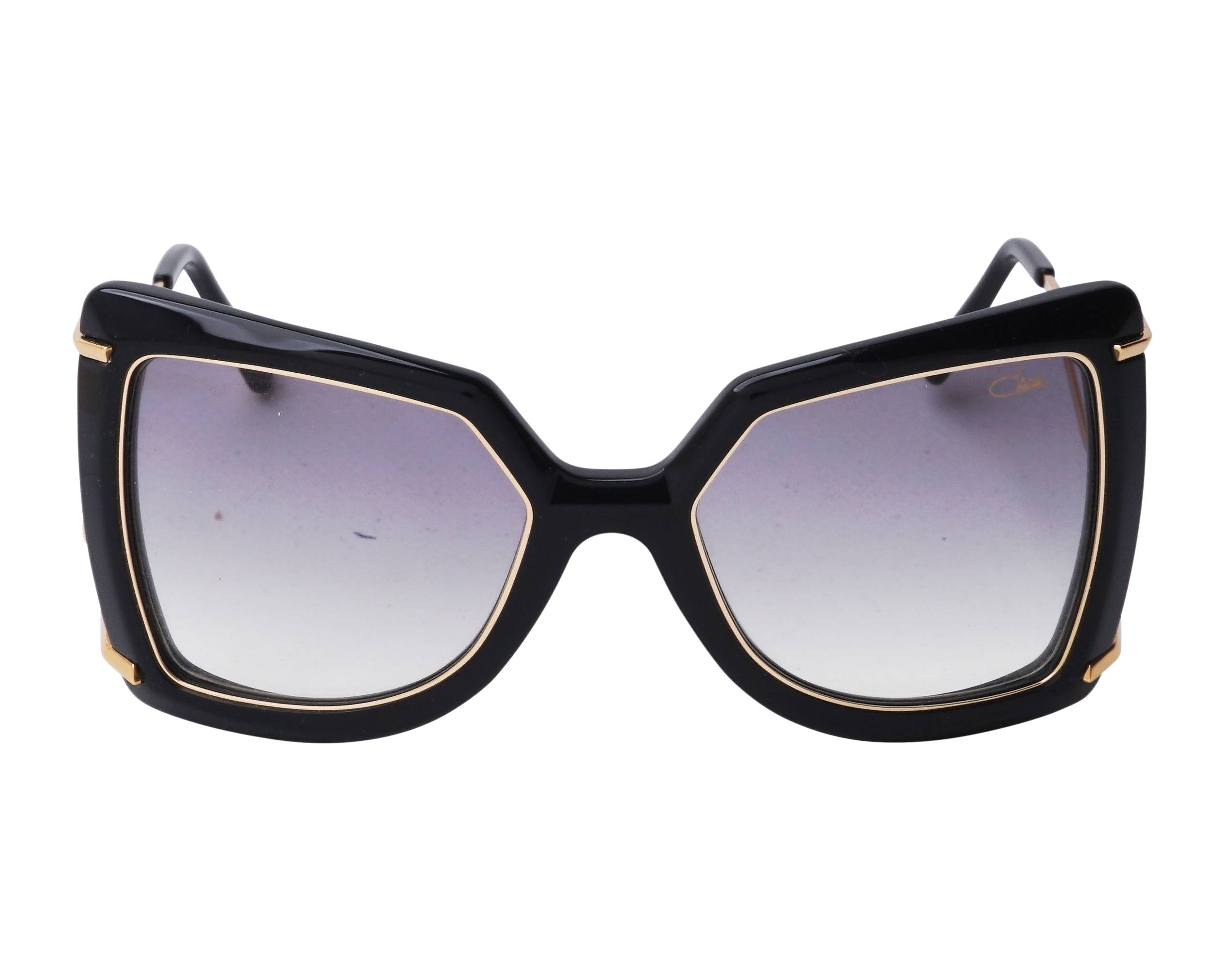 Cazal 8506 001 55-20 Black Gold front view