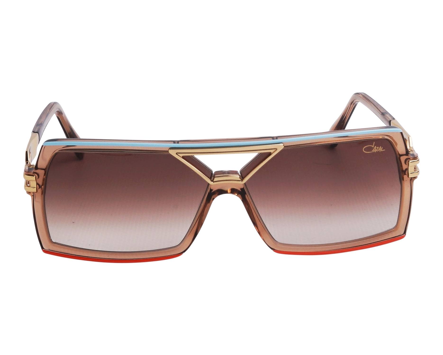Cazal Brown Sunglasses Cazal® 627/3 Aviator Sunglasses - EuroOptica main image 3