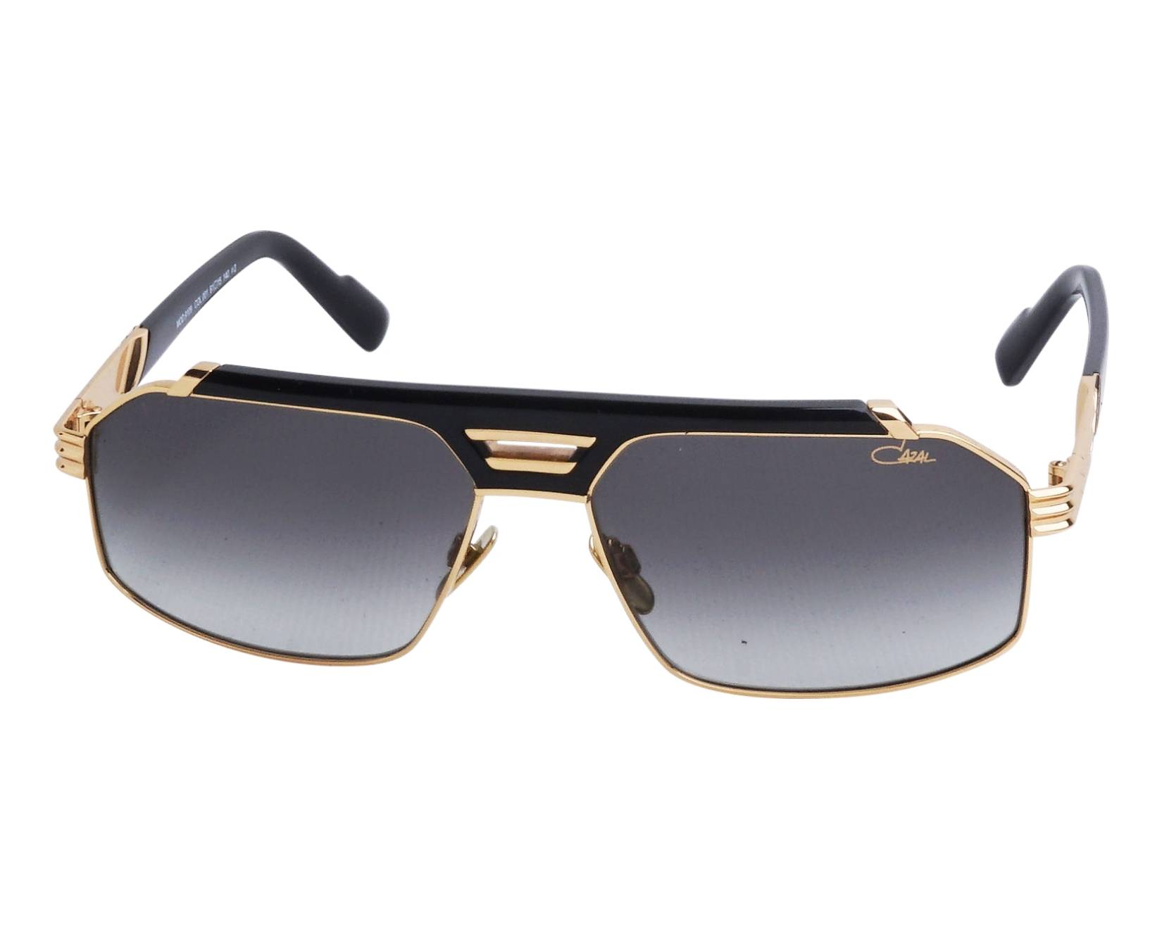 Cazal 9109 001 61-15 Black Gold front view