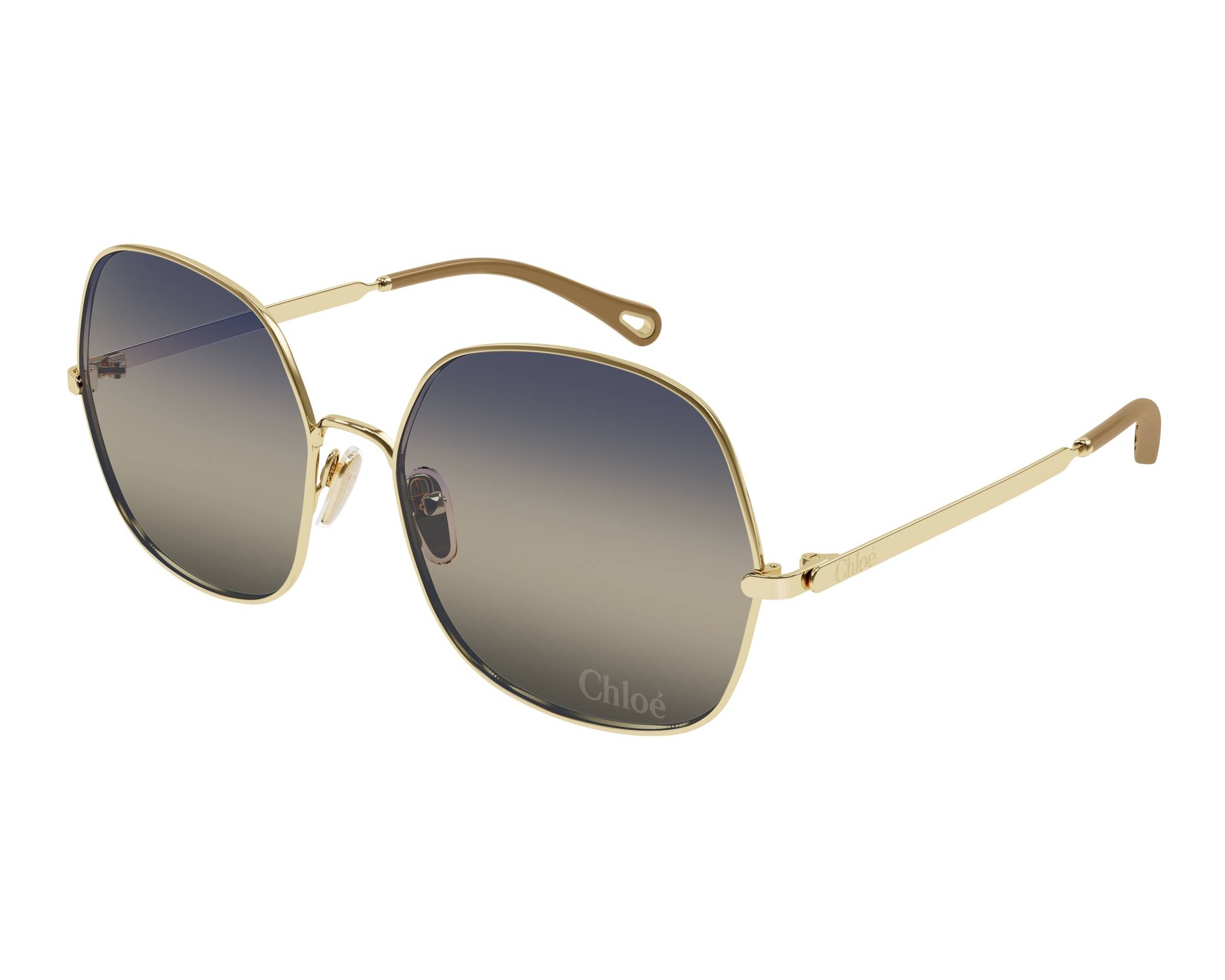 Chloe CH0282S 002 60-17 Gold  side view