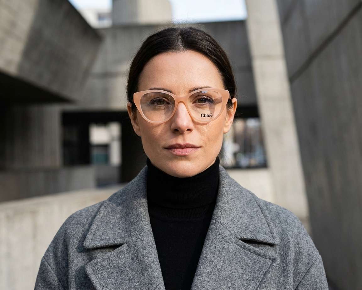 のも様。SEE BY CHLOE Chloe Glasses XENA CH0161O 001