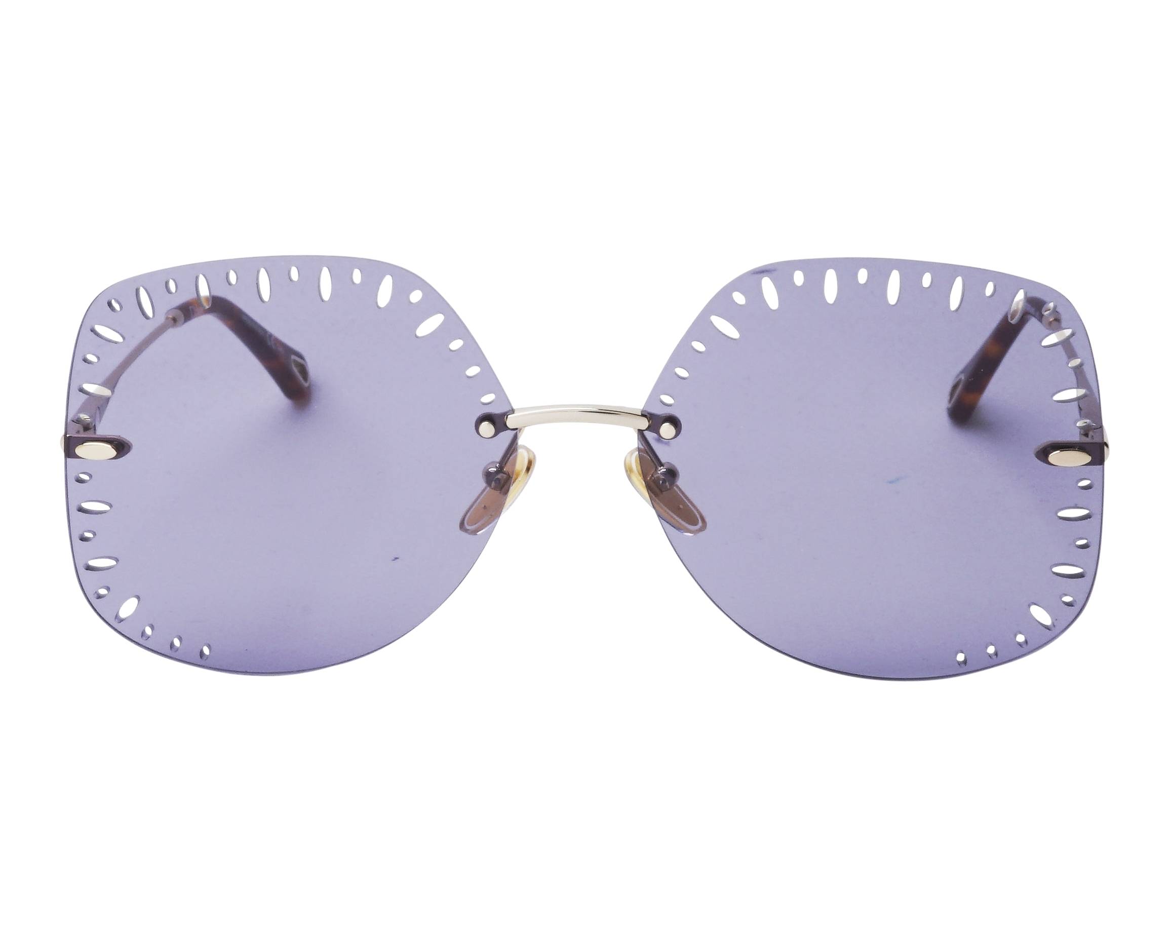 Chloe CH0111S 001 63-16 Gold  front view
