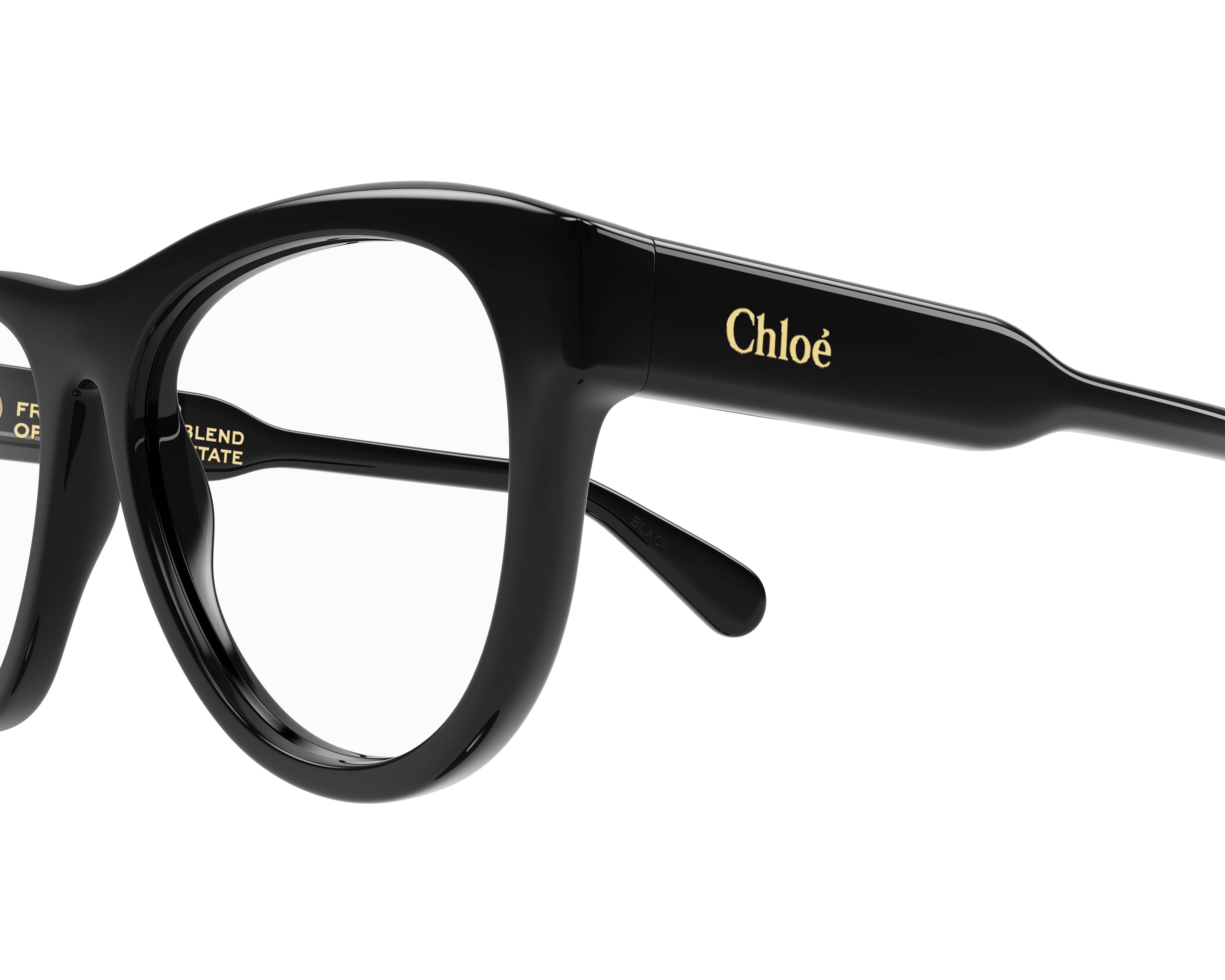メガネ Chloe Chloe - CH0205O - 001 black black transpare Chloe Glasses CH0150O 001