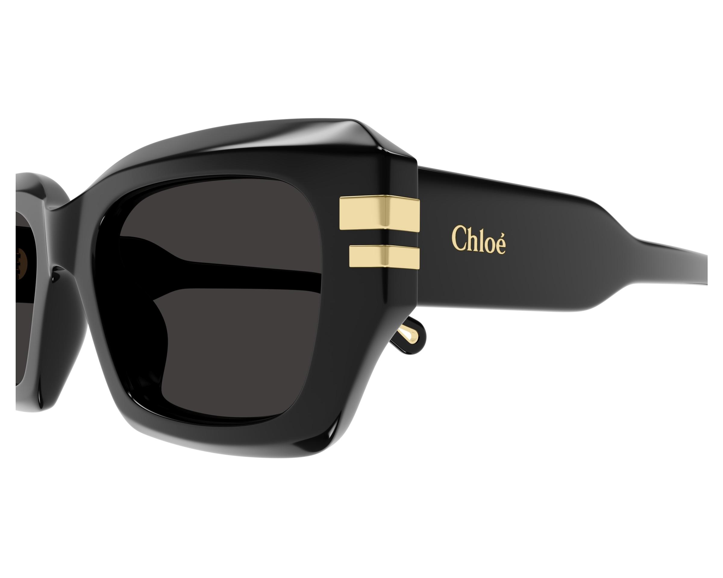Chloeサングラス CH0286S Chloé Rectangular Sunglasses 002 Havana - eye-oo.com