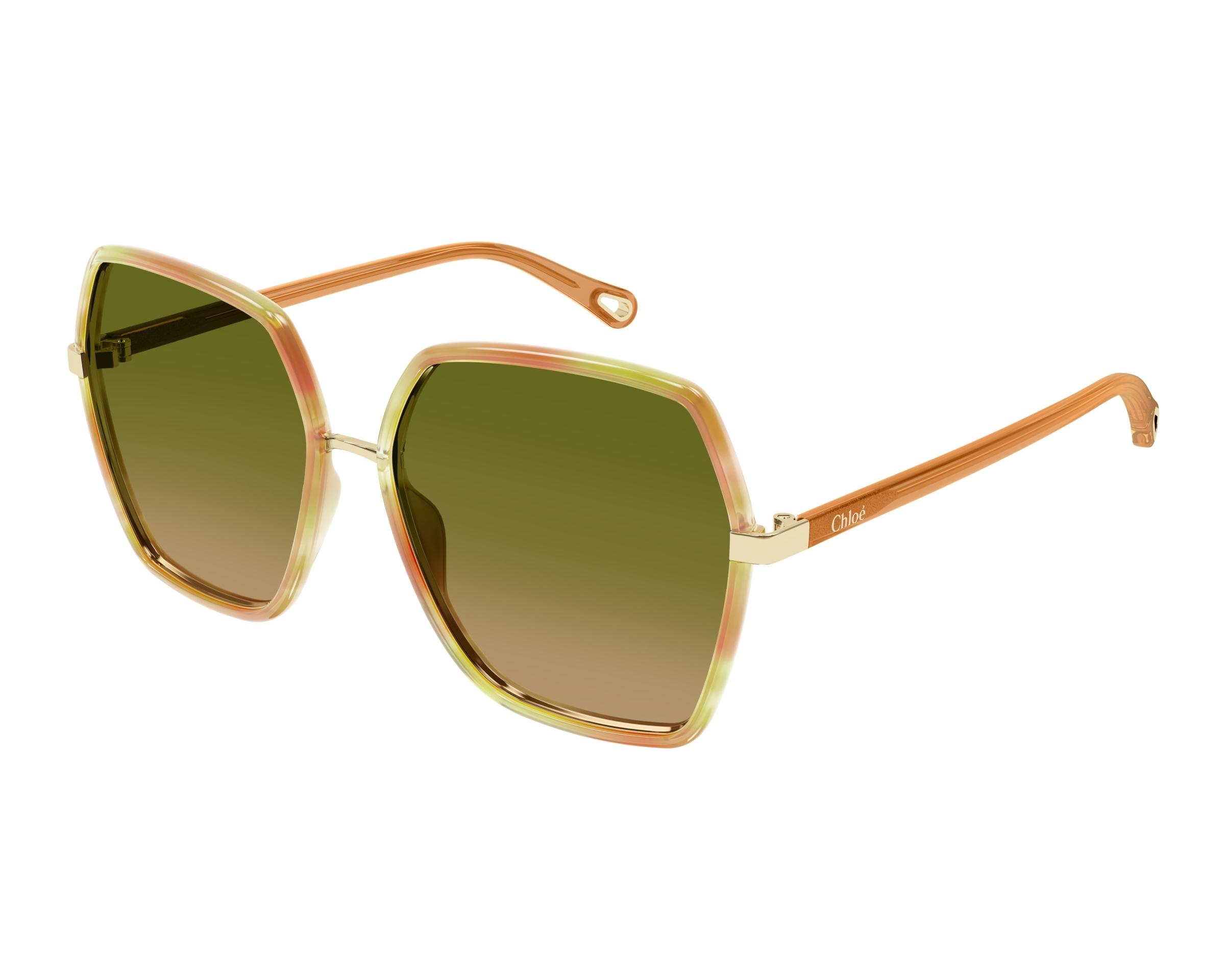 Chloe Peach-Tinted Sunglasses Chloé Peach Gradient CH0054S Oversized Sunglasses Chloe | TLC main image 2