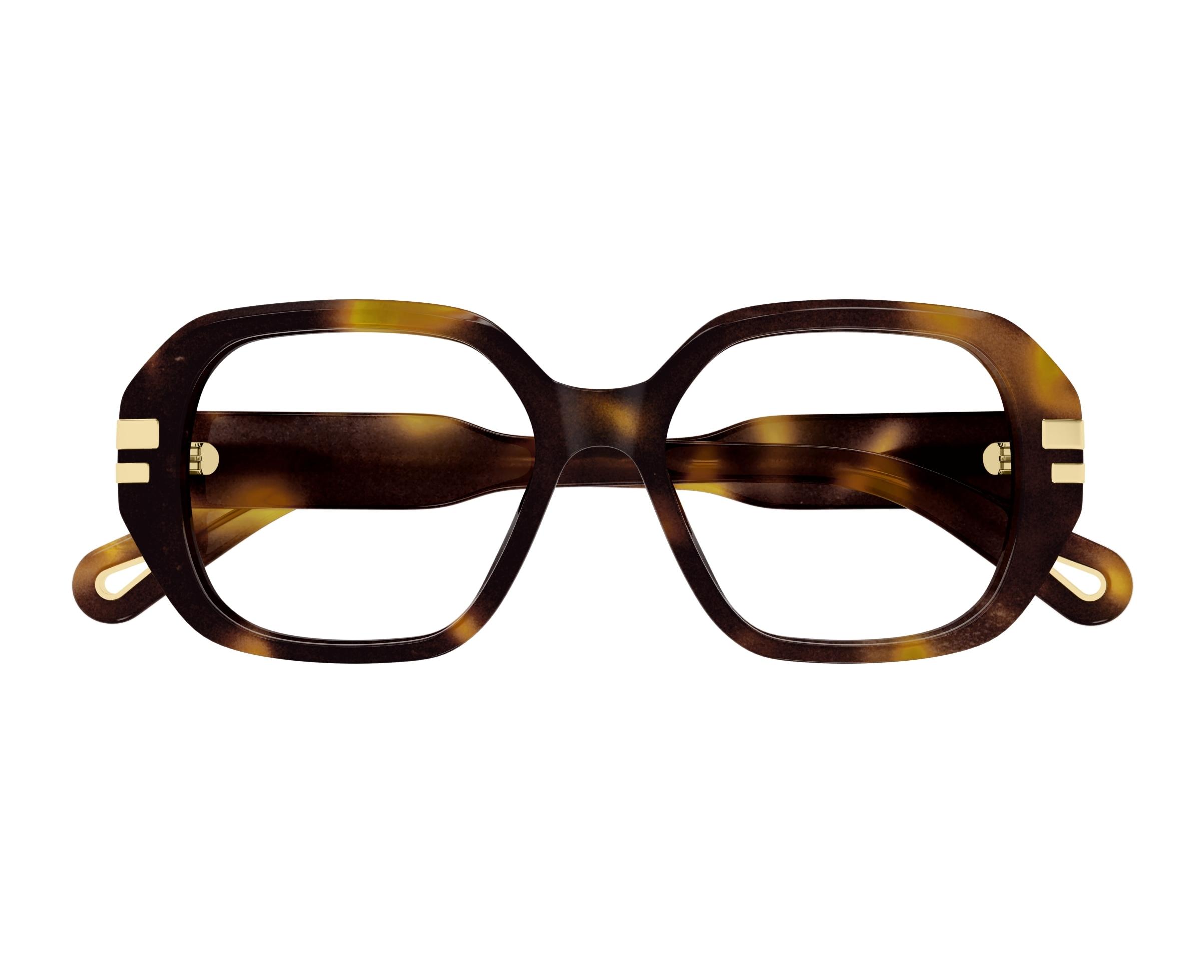 Chloe アイウェア スクエア フレム メカネ CH0266O 001 Chloe CH0266O Square Glasses | Fashion Eyewear US