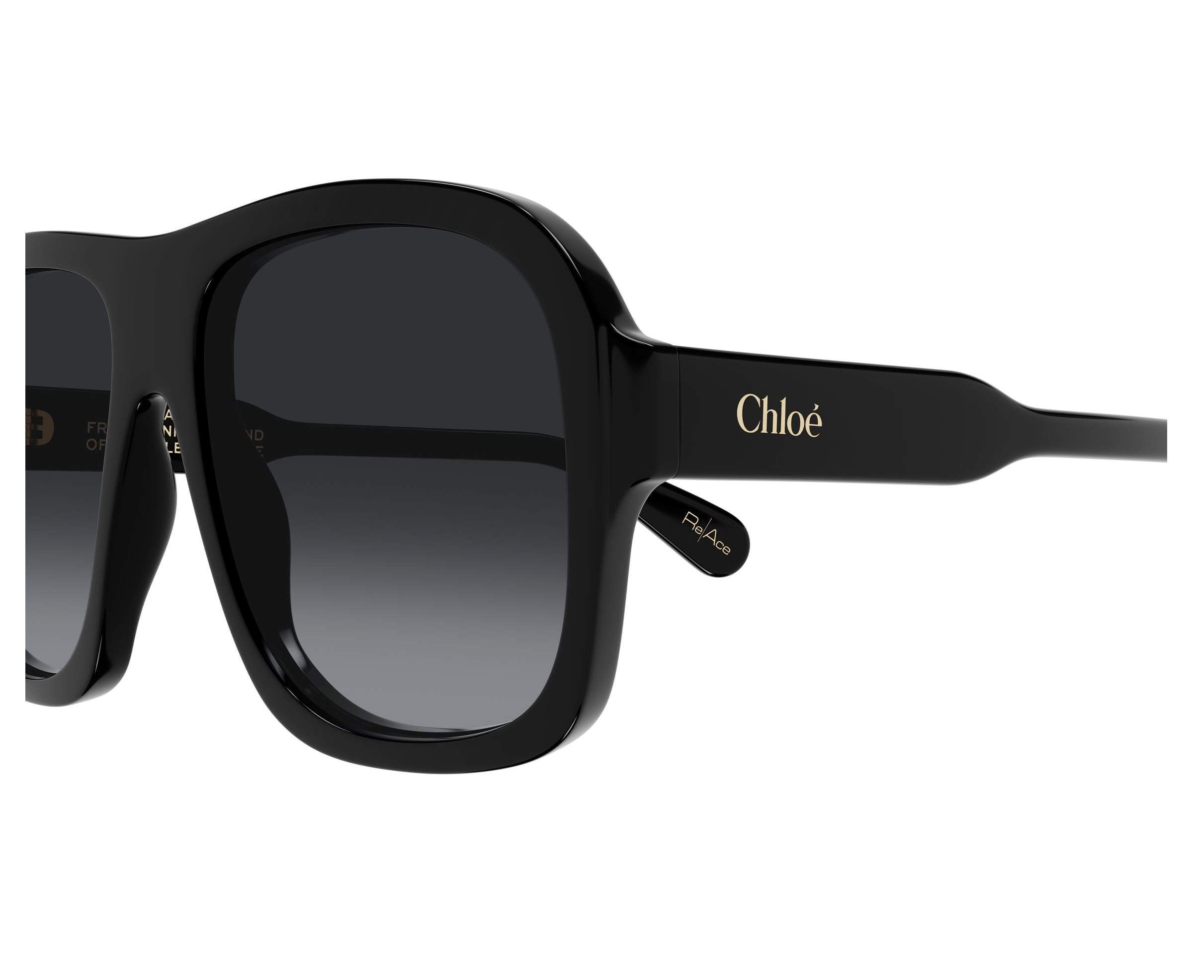 Chloe CH0331S 001 58-17 Black  side view