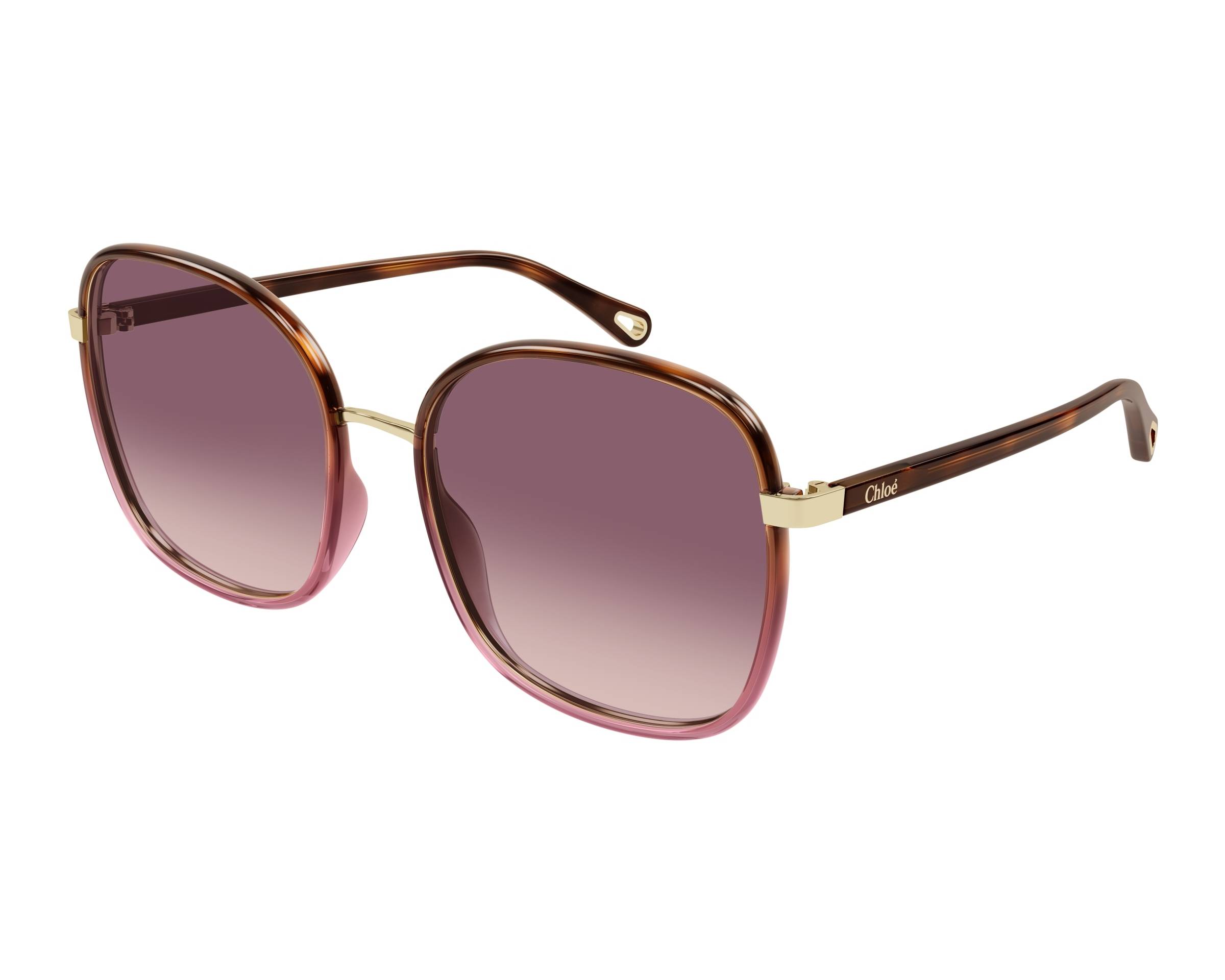 Chloe CH0031S 016 56-19 Havana  side view