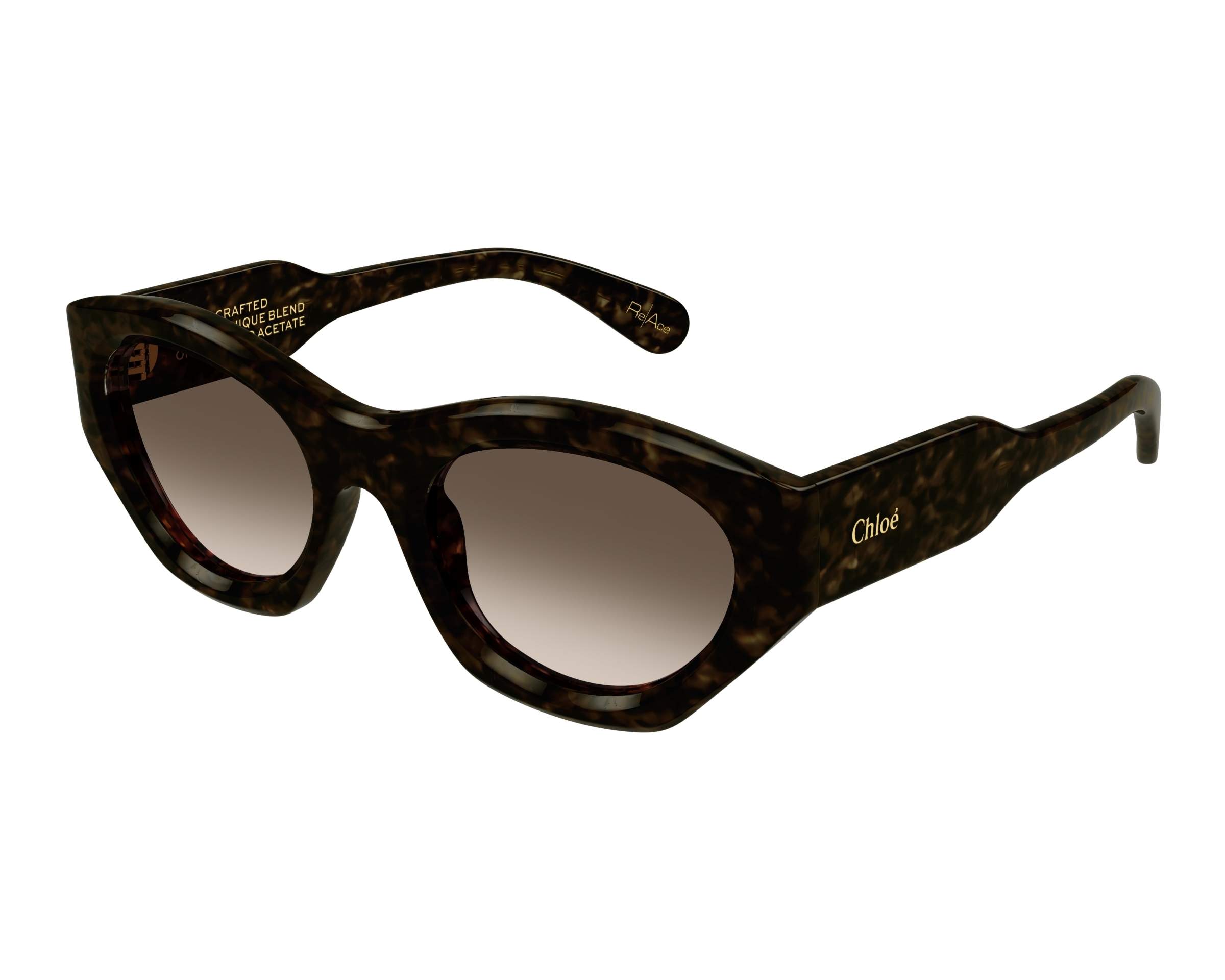 Chloe CH0220S 002 - Havana  profile view