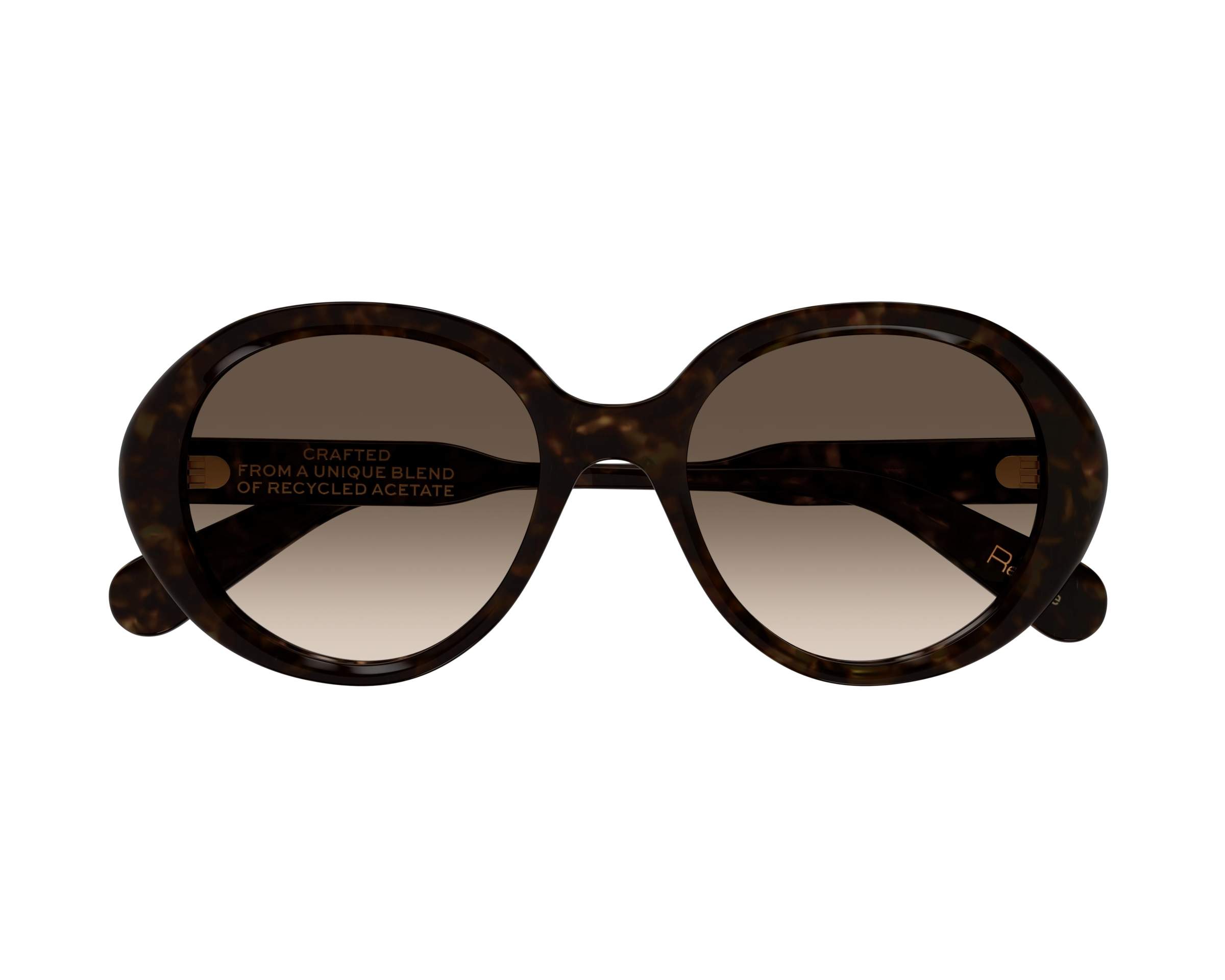 Chloe Azure Round Sunglasses 52mm Frame display picture 1