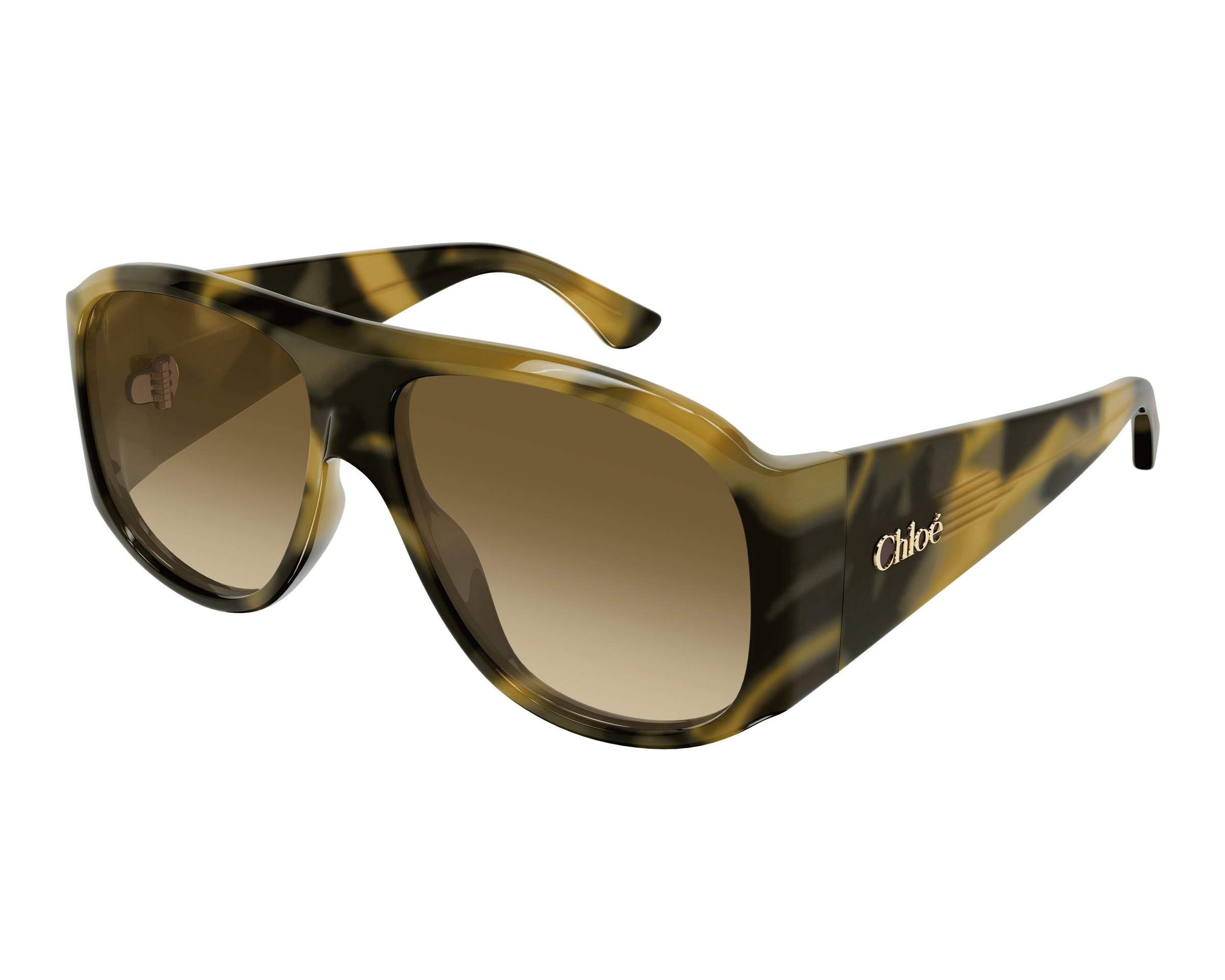 Chloe CH0347S 005 60-14 Havana  side view