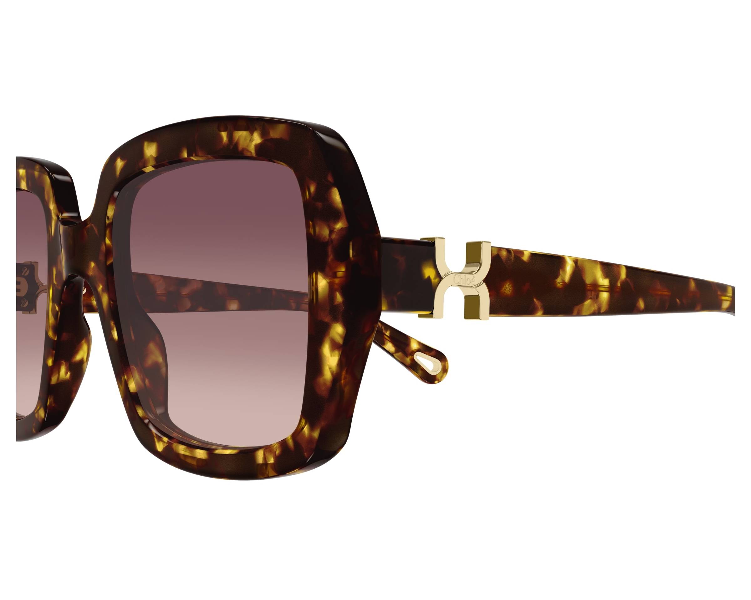 Chloe CH0301S 002 52-22 Havana  side view