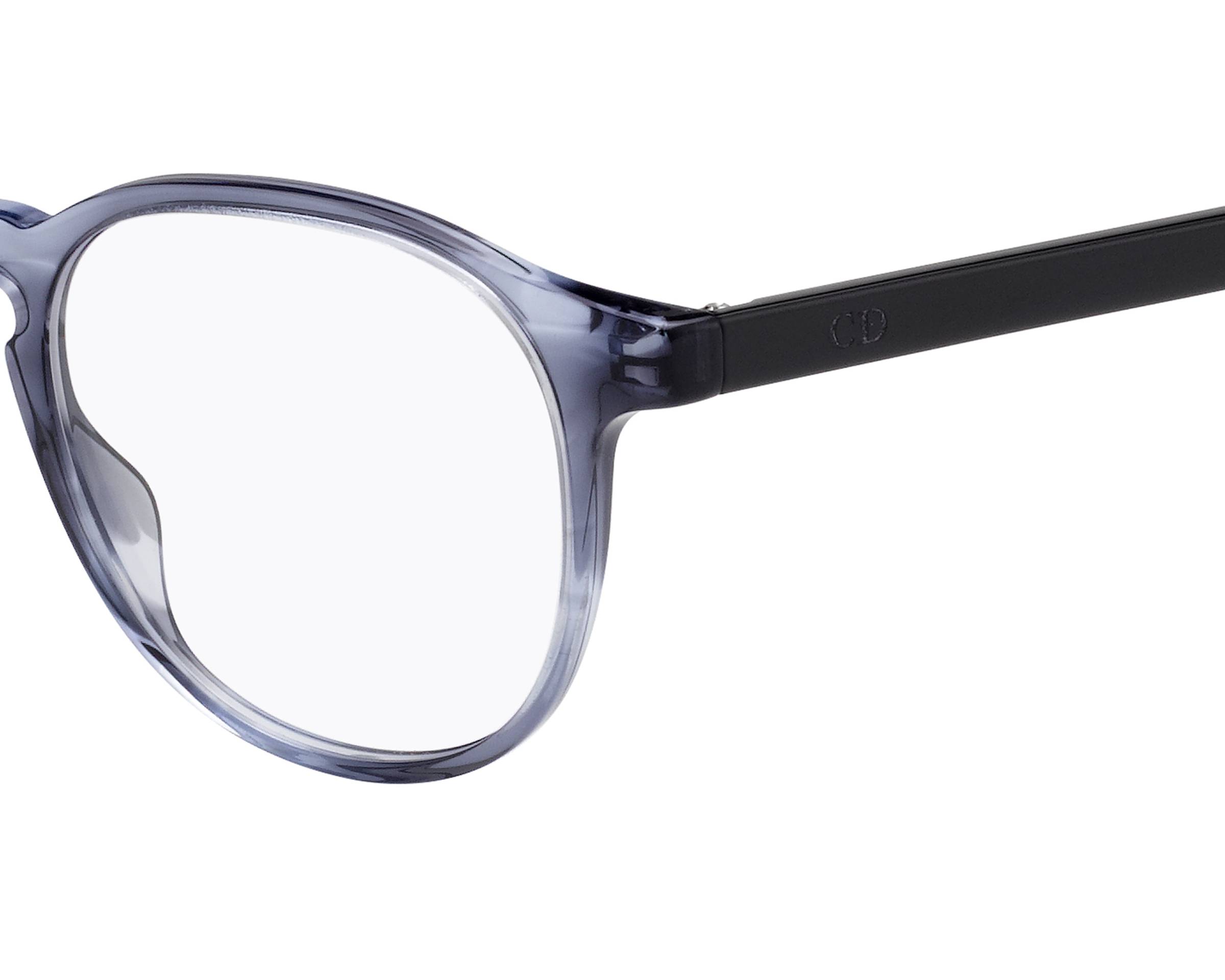 dior black tie eyeglasses
