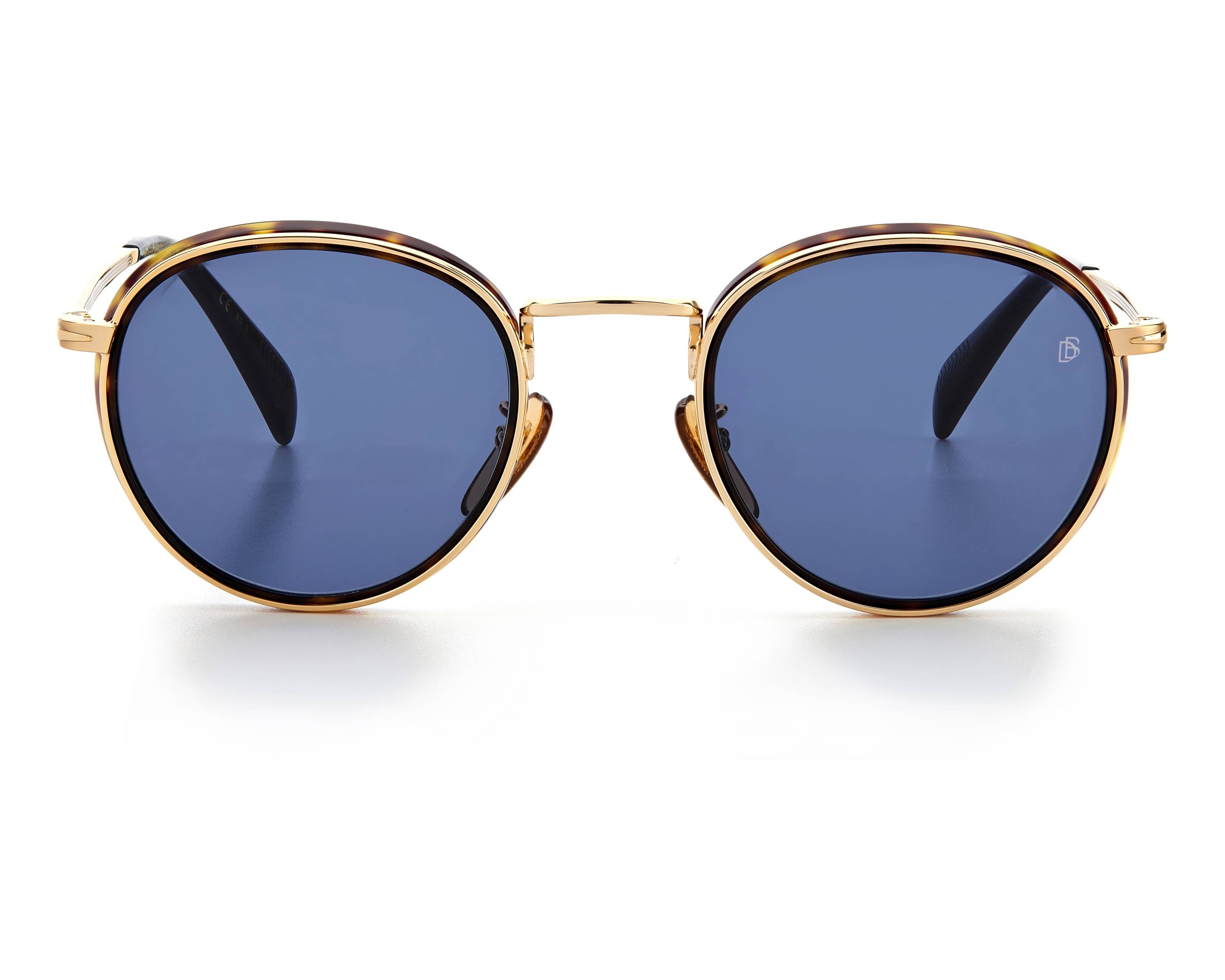 David Beckham DB-1033-S 2IK/KU - Havana Gold side view
