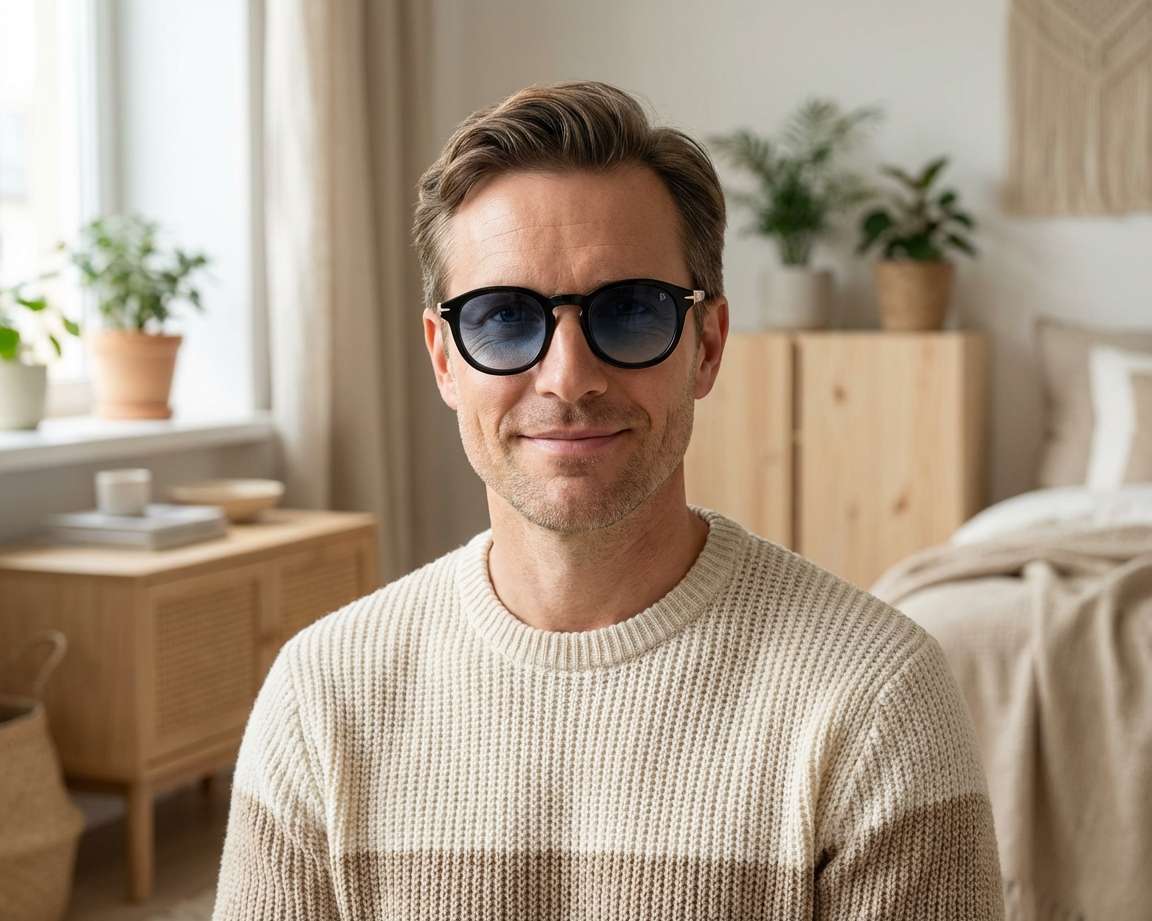 David Beckham DB-1080-CS 2M2/Z7 49-24 Noir Or 360 degree view 8