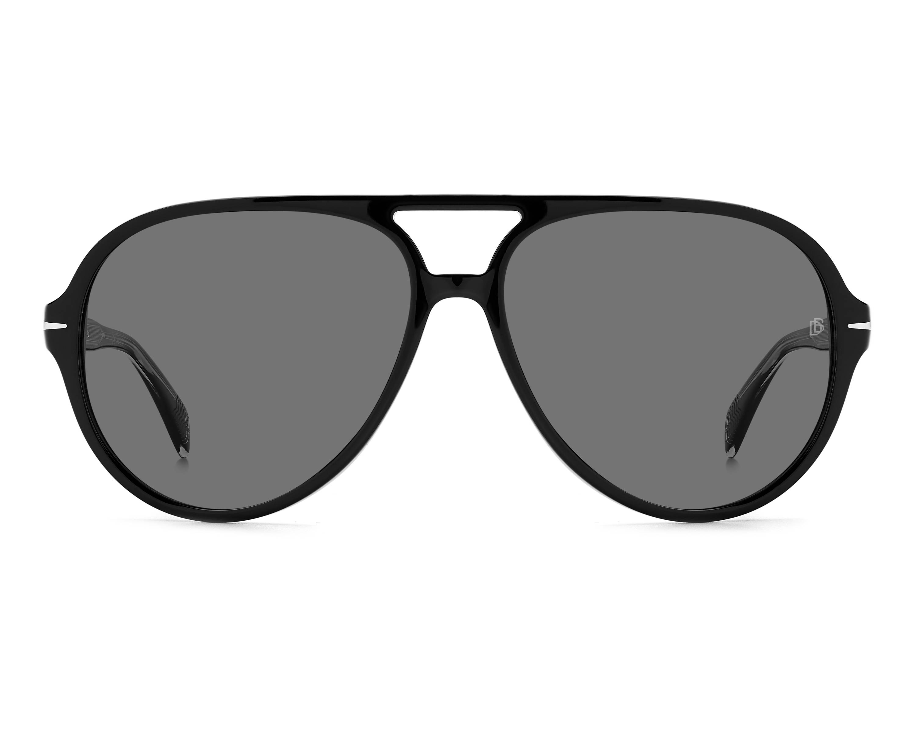 David Beckham DB-1091-S 807/M9  60-14 Black  360 degree view 3
