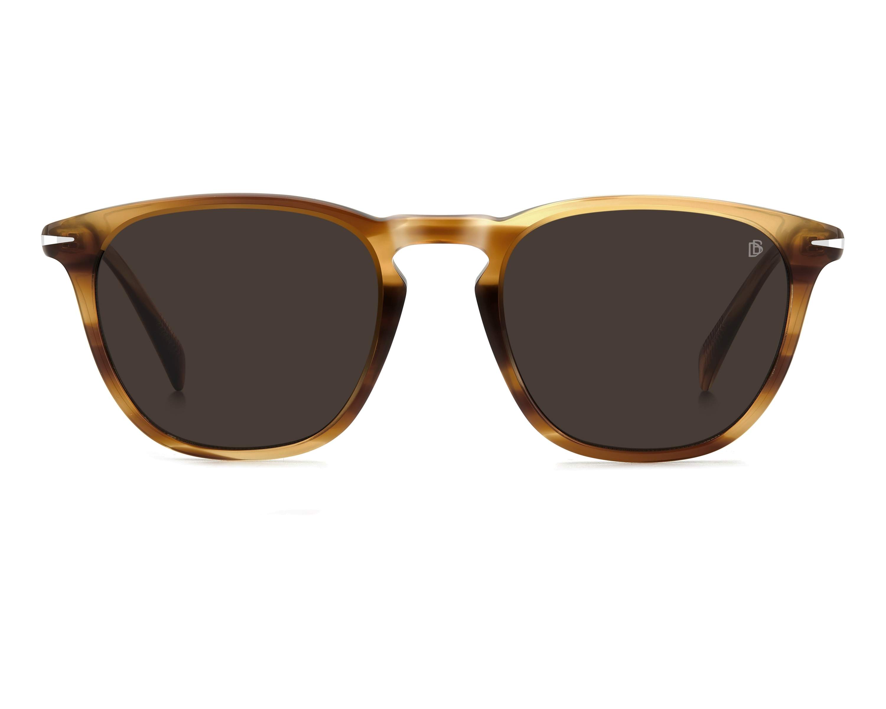 ベイB 浩史 DB 1160/S - Brown Horn - Brown - 207206 – EYEWEAR by DAVID BECKHAM