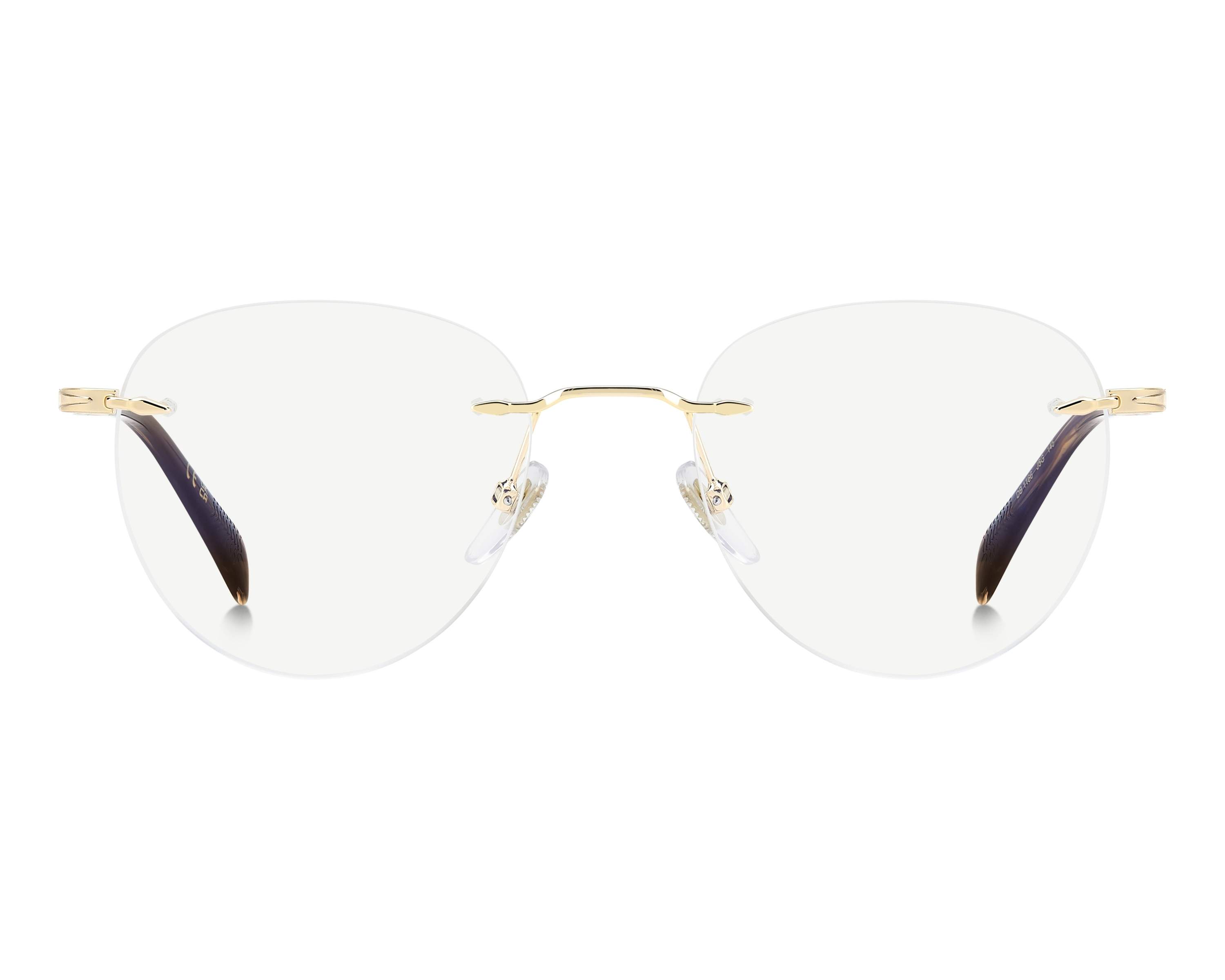 David Beckham DB-1166 J5G 50-19 Gold  360 degree view 1