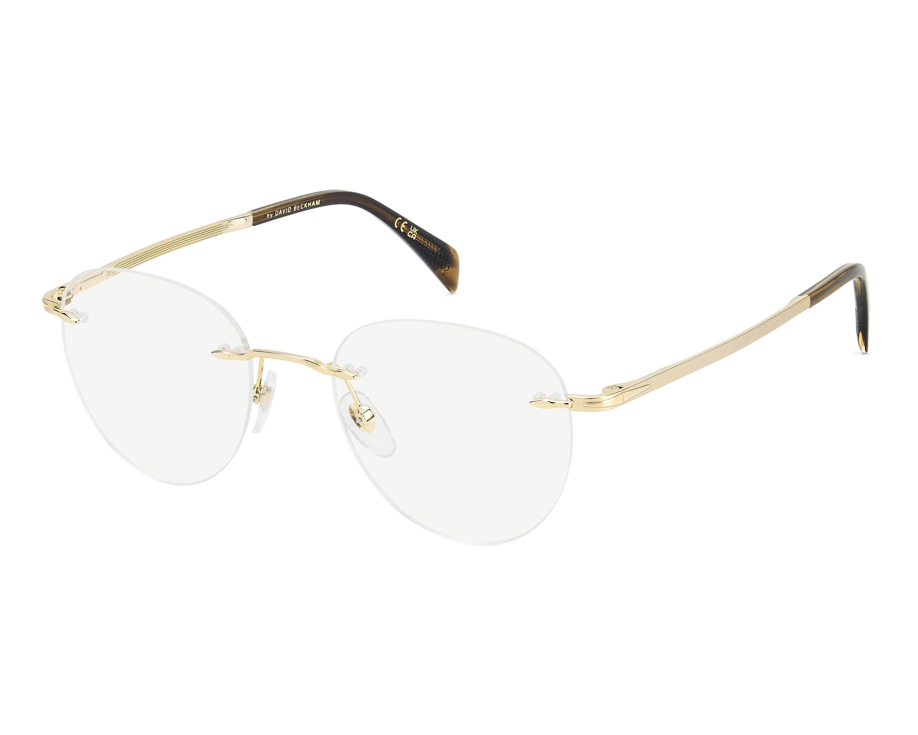 David Beckham DB-1166 J5G 50-19 Gold  360 degree view 2