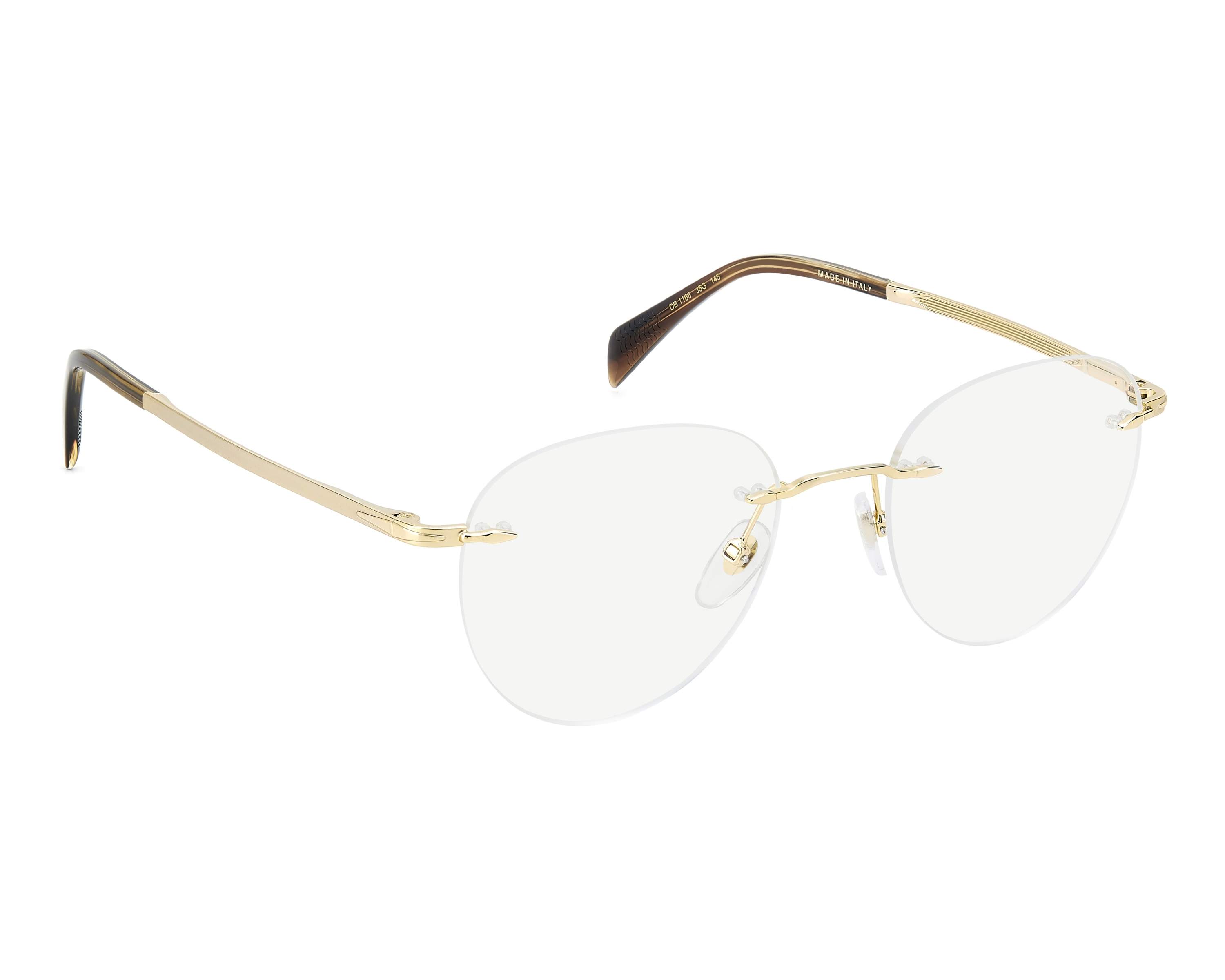 David Beckham DB-1166 J5G 50-19 Gold  360 degree view 4