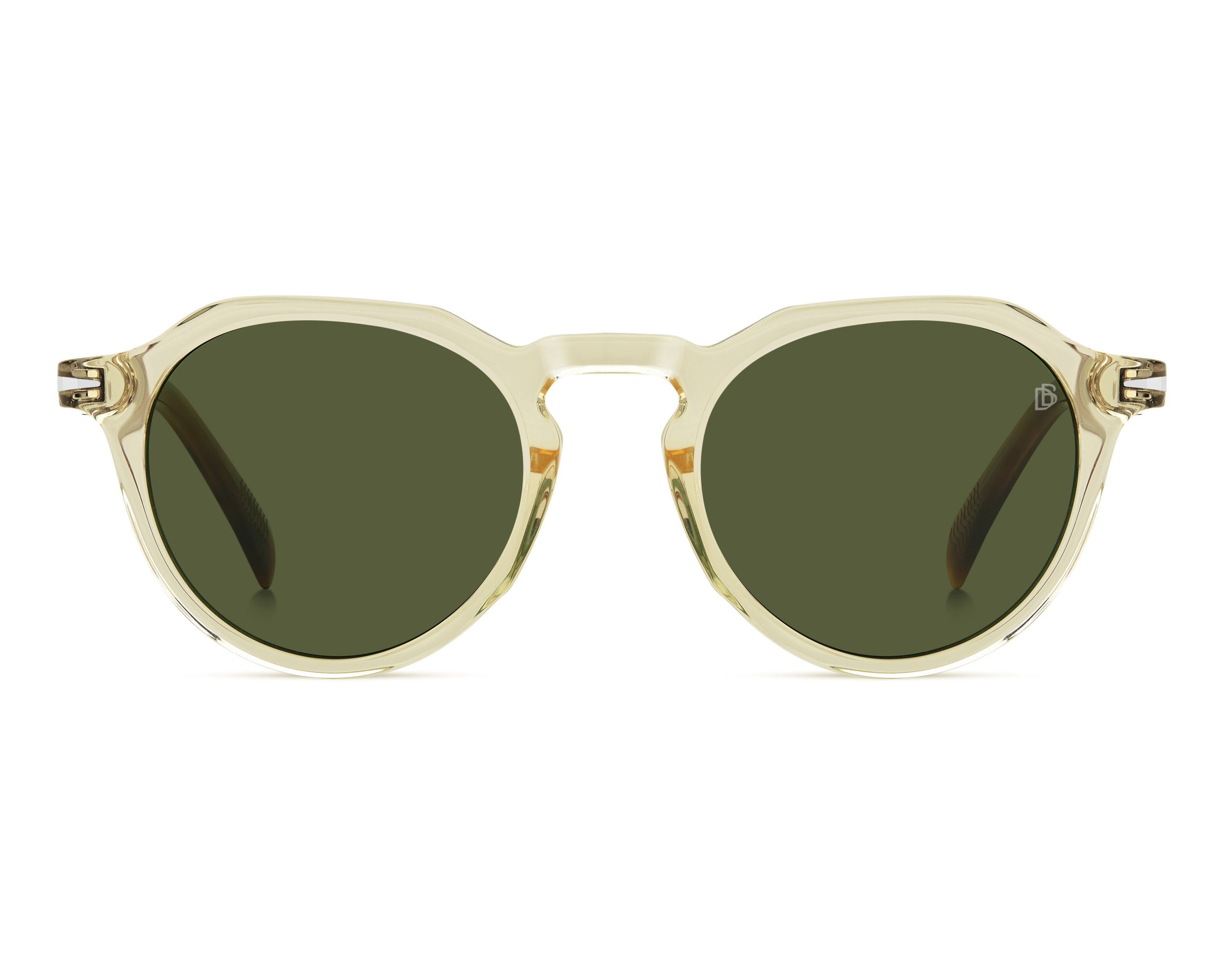 David Beckham DB-1171-S EPZ/QT 50-21 Havana Gold side view