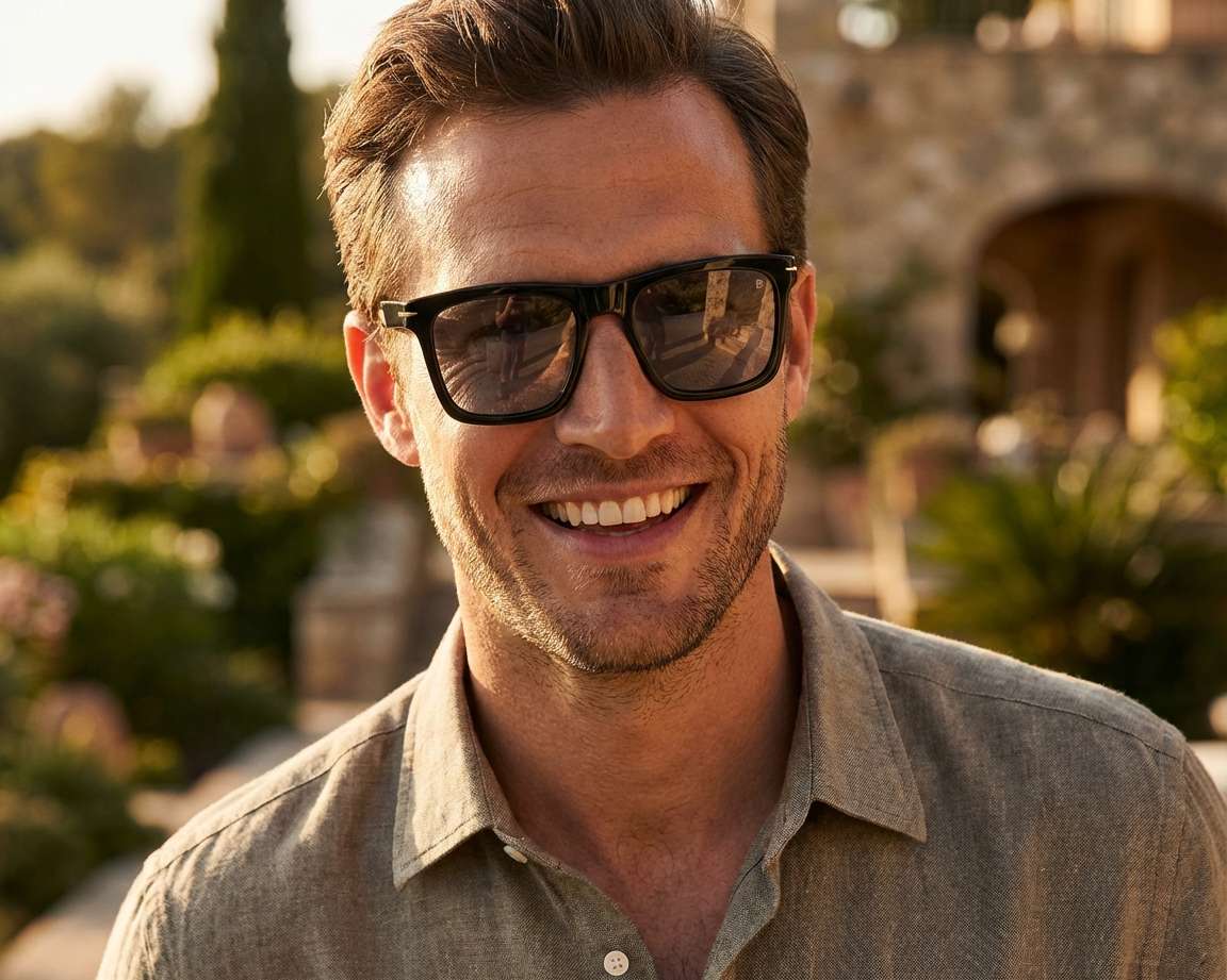 David Beckham DB-7000-CS 807 - Noir Or 360 degree view 8